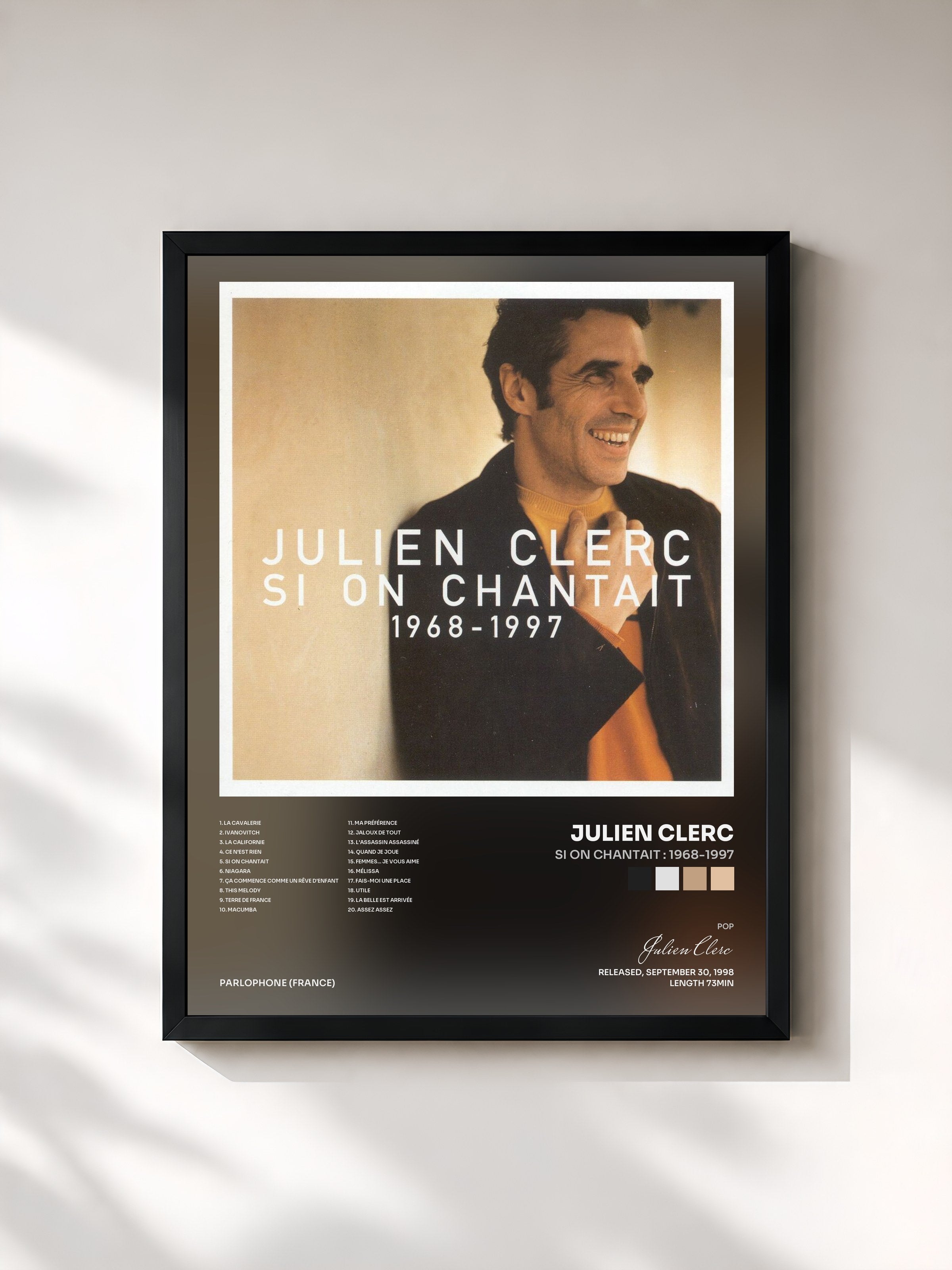 Julien Clerc · Si on chantait : 1968-1997
