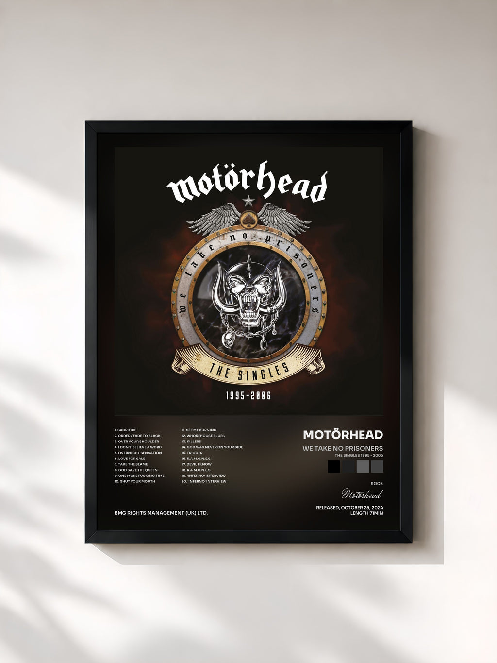 Motörhead · We Take No Prisoners (The Singles 1995 - 2006)