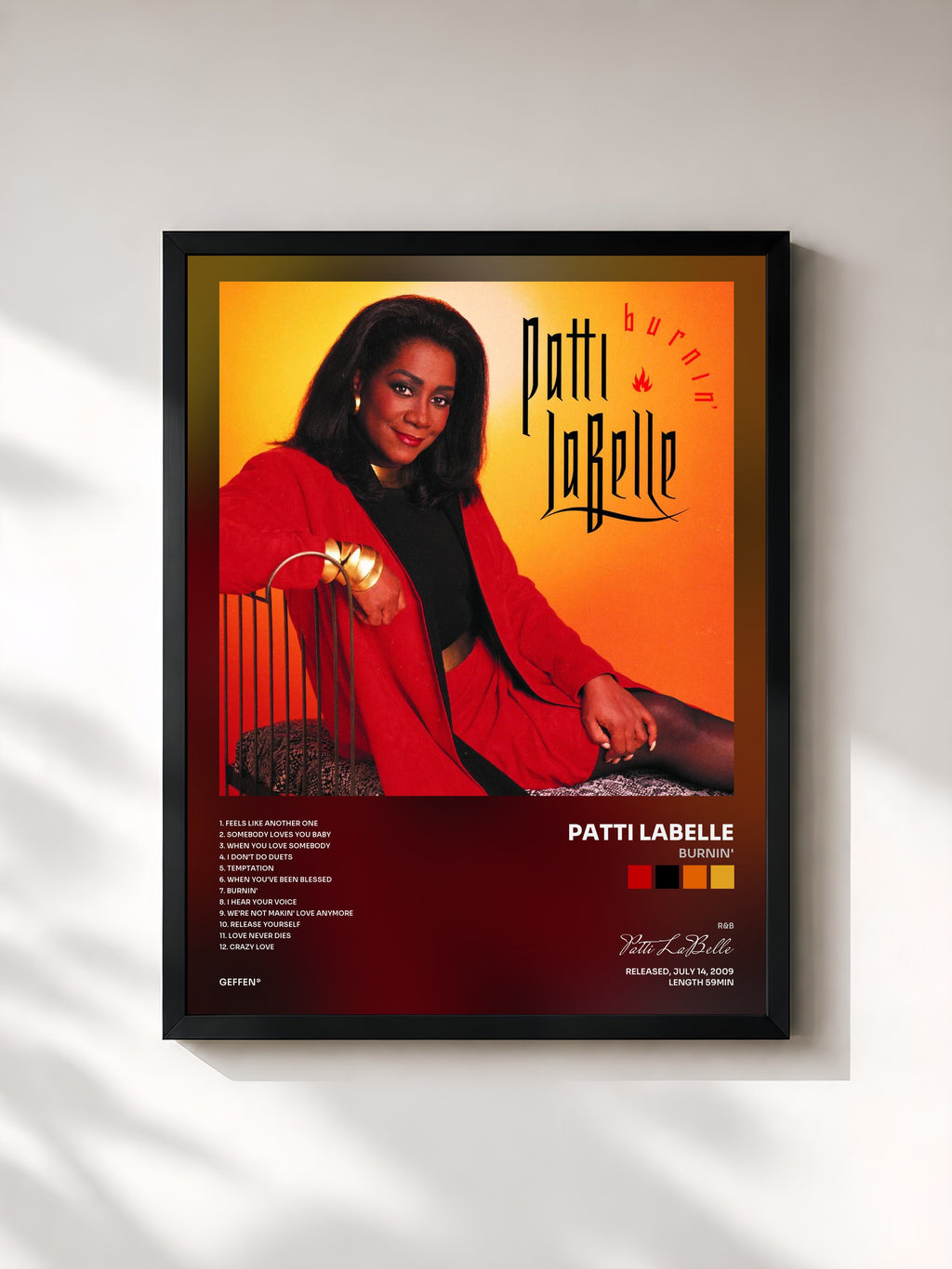 Patti LaBelle · Burnin'
