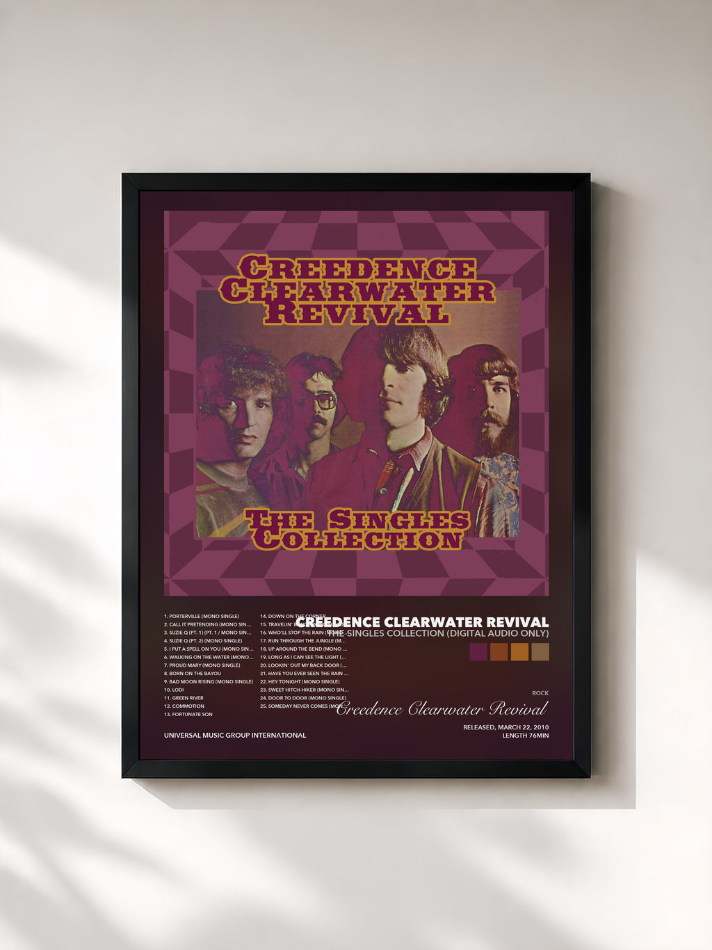 Creedence Clearwater Revival – The Singles Collection (Digital Audio Only)