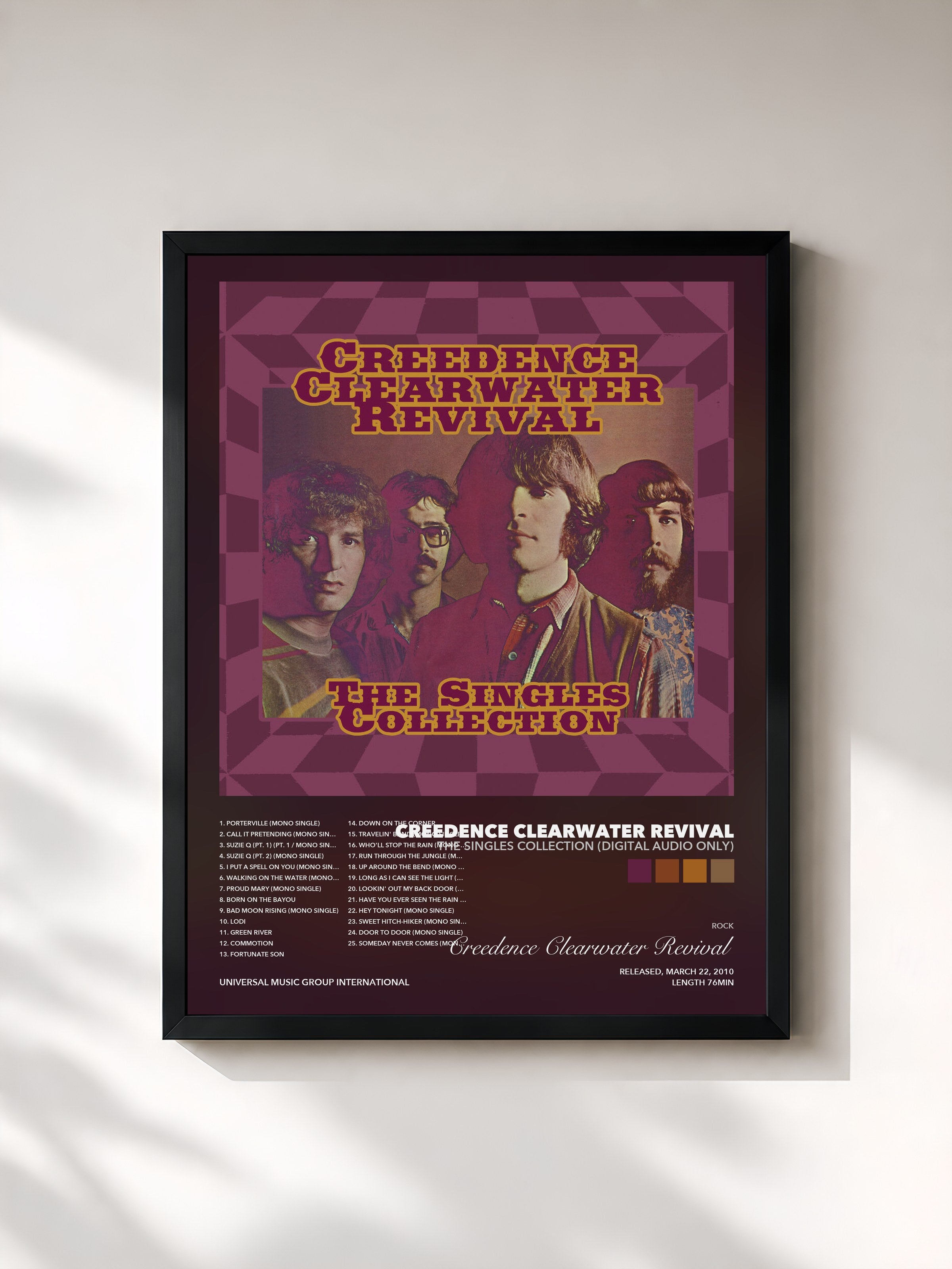 Creedence Clearwater Revival – The Singles Collection (Digital Audio Only)