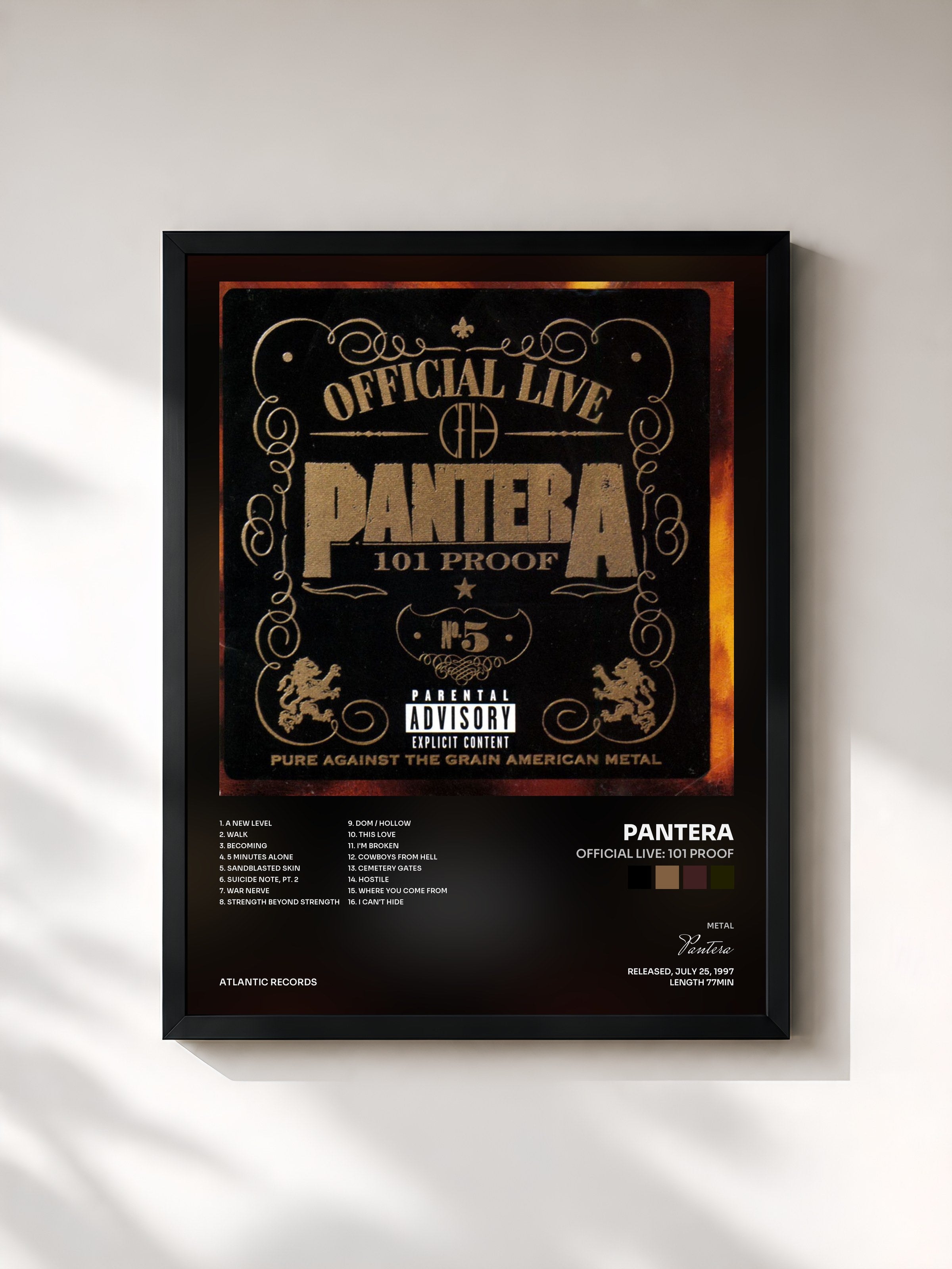 Pantera · Official Live: 101 Proof