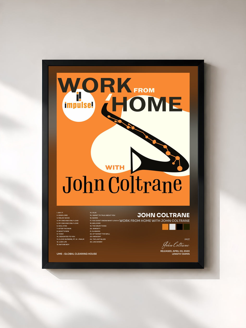 John Coltrane · Work From Home with John Coltrane