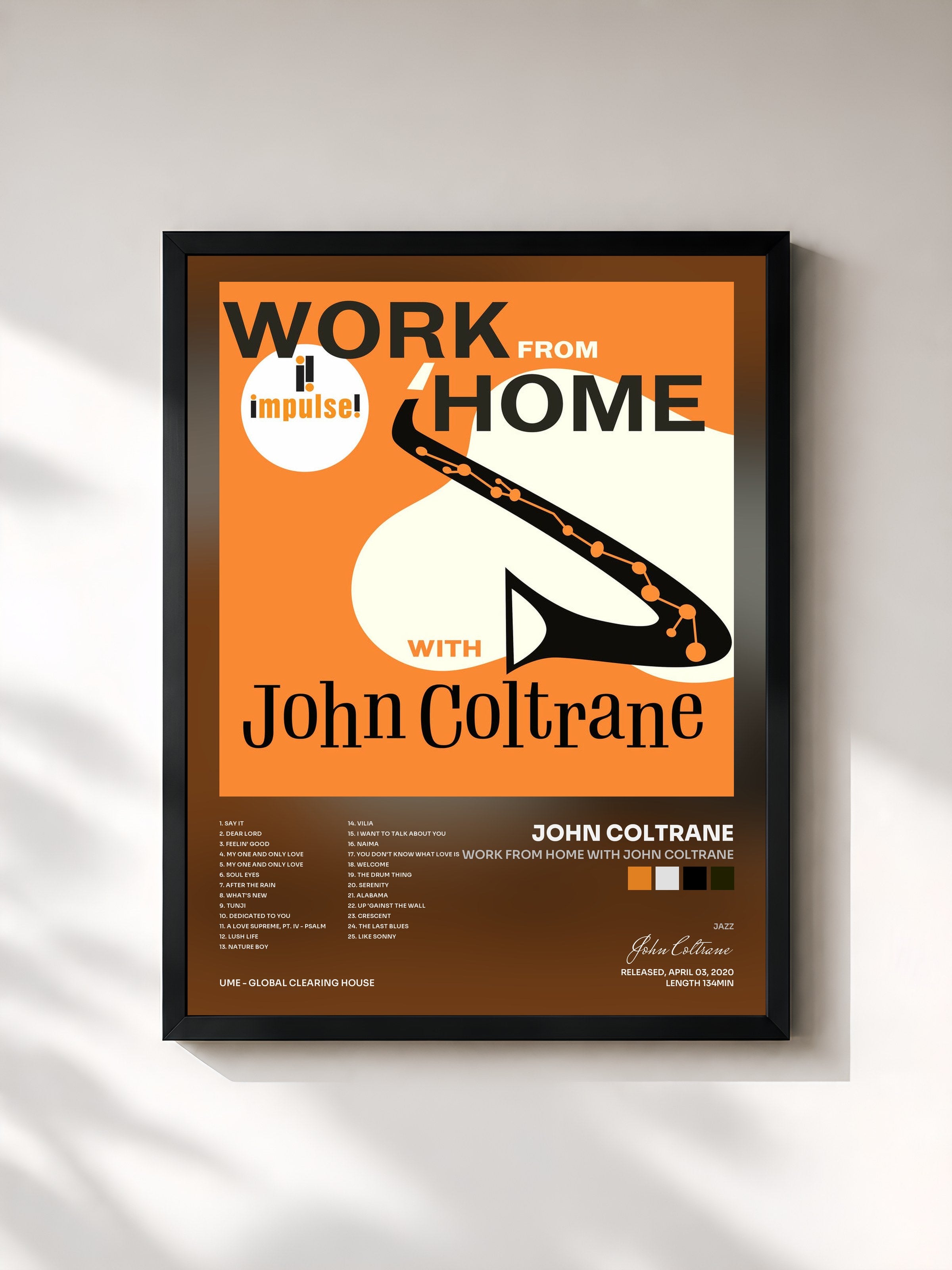 John Coltrane · Work From Home with John Coltrane