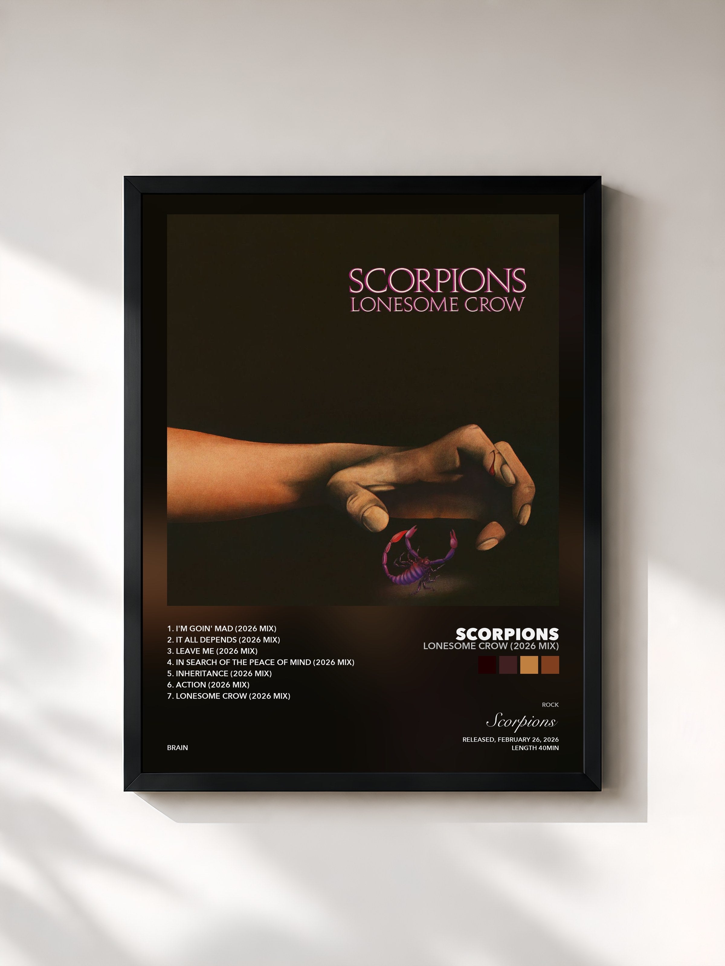 Scorpions · Lonesome Crow (2026 Mix)