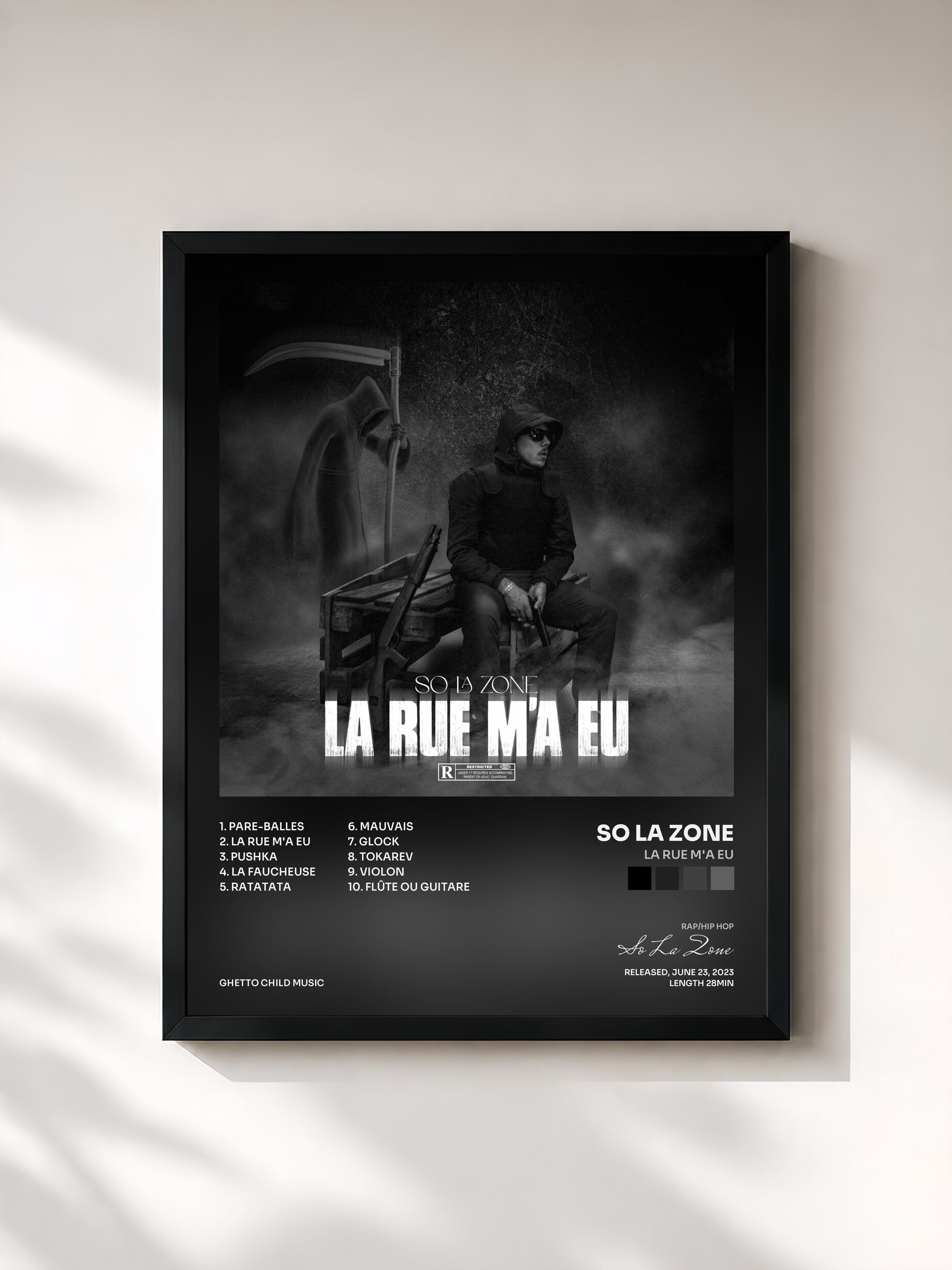 So La Zone · La rue m'a eu