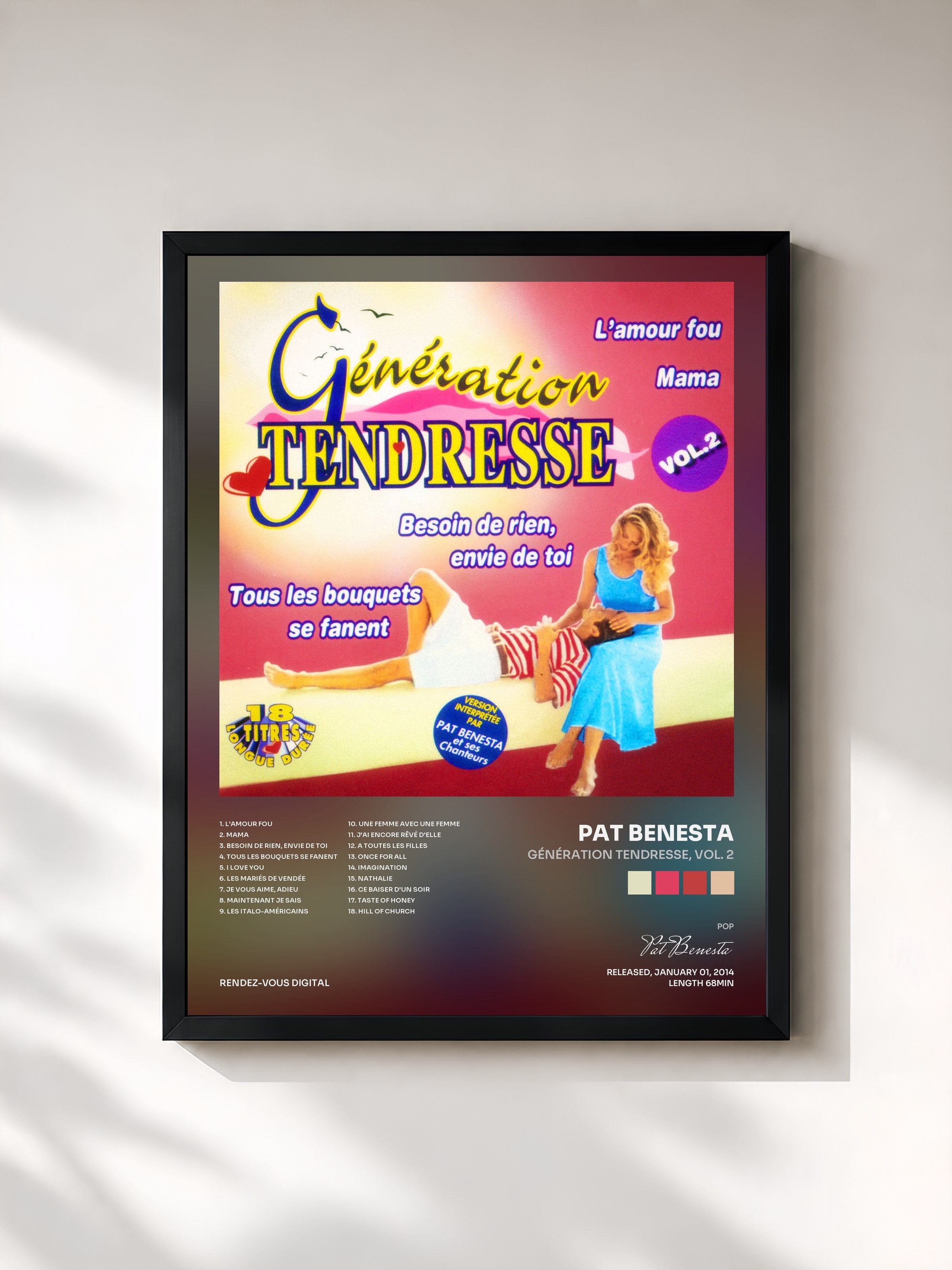 Pat Benesta · Génération tendresse, Vol. 2