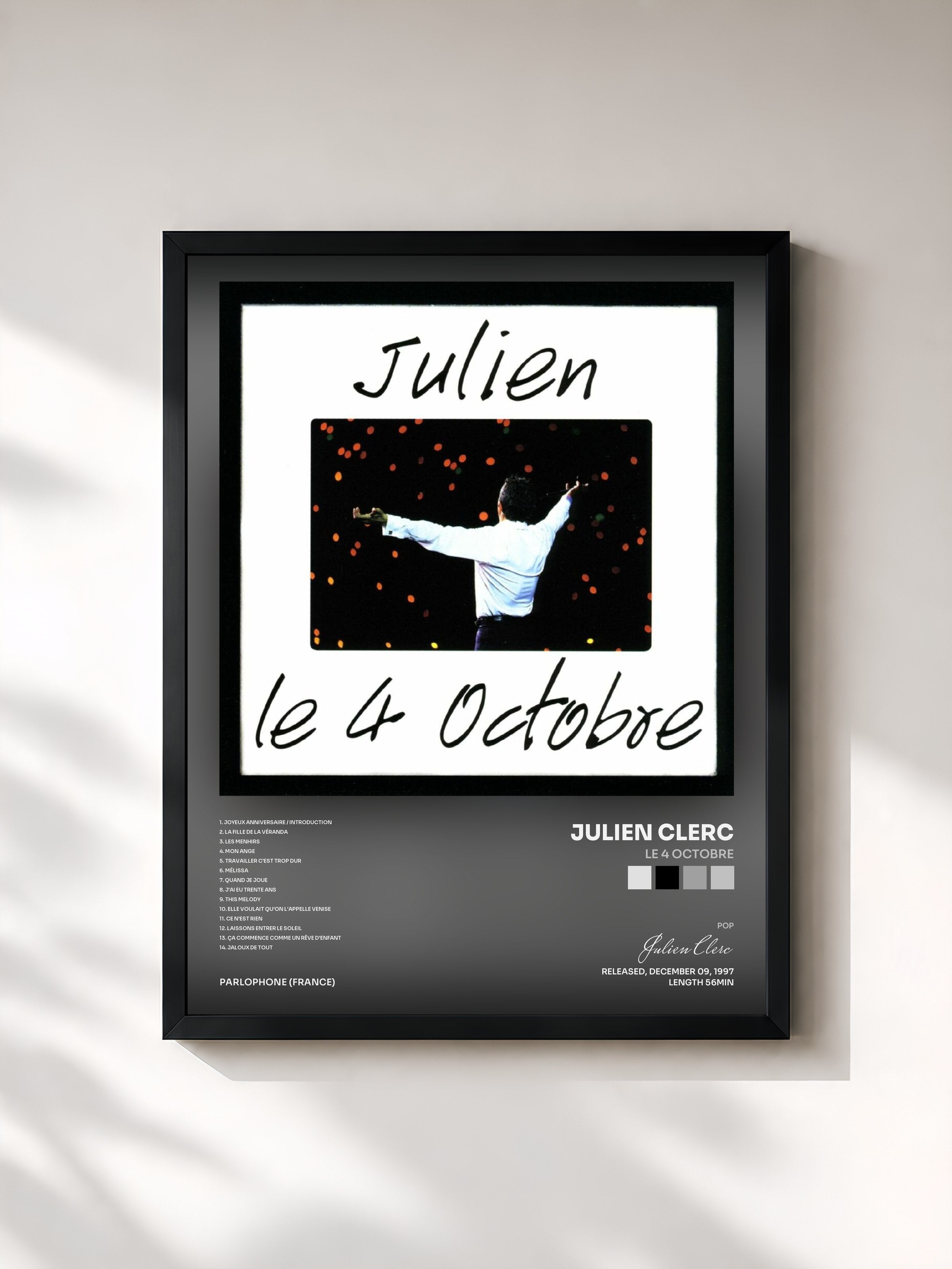 Julien Clerc · Le 4 octobre
