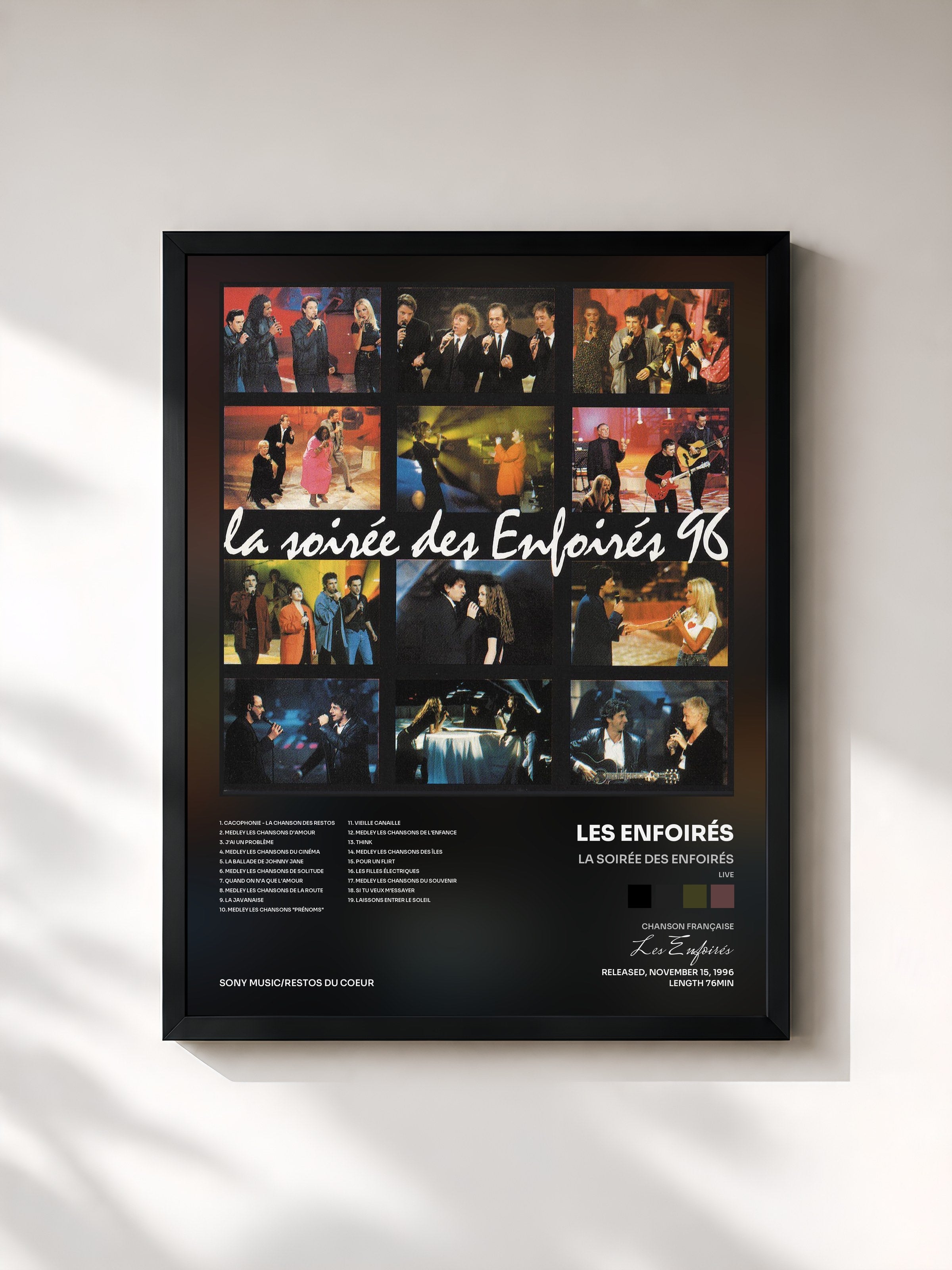 Les Enfoirés · La soirée des Enfoirés (Live)