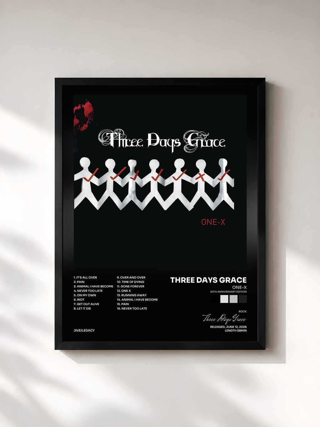 Three Days Grace · One-X (20th Anniversary Edition)
