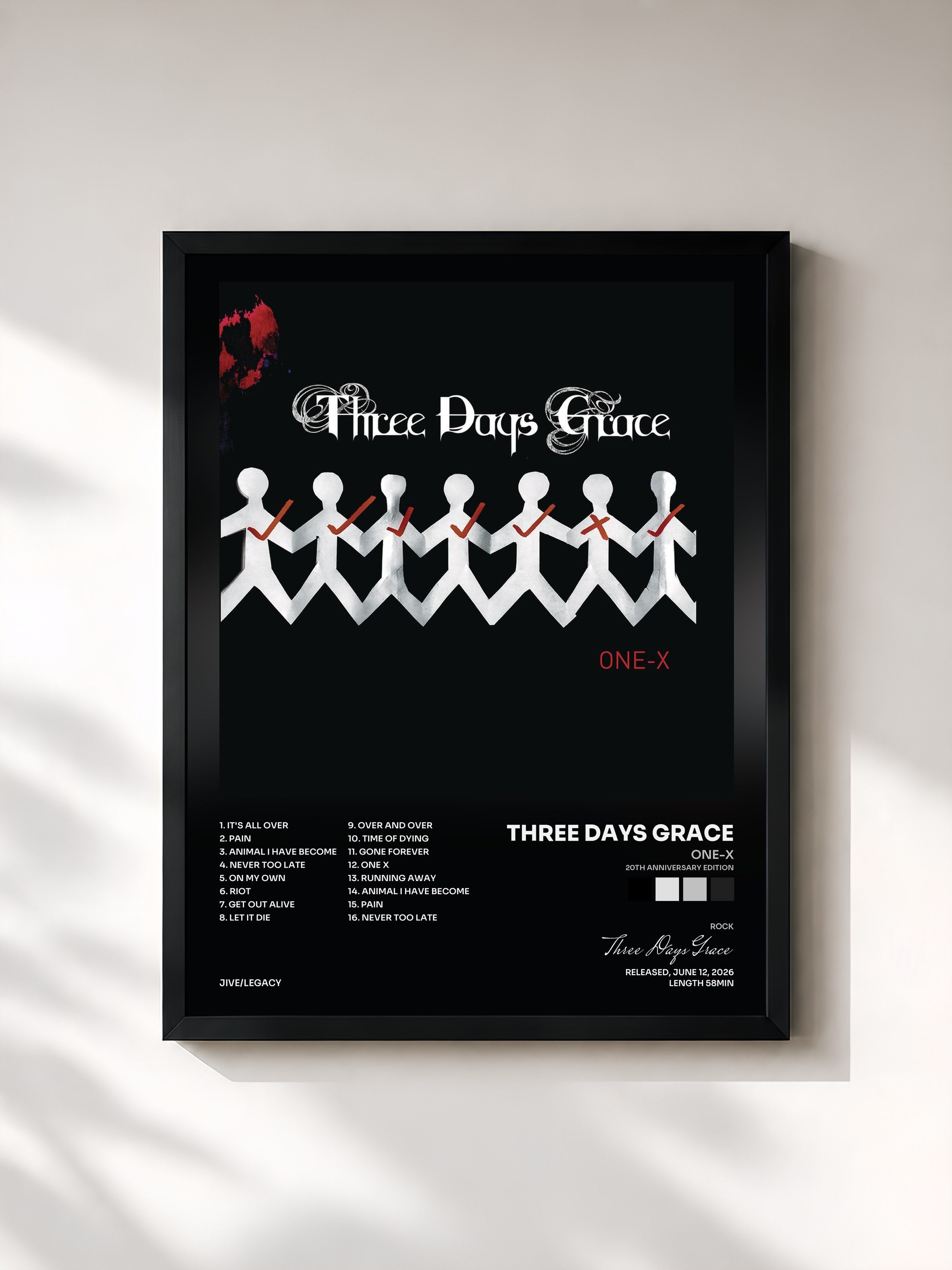 Three Days Grace · One-X (20th Anniversary Edition)