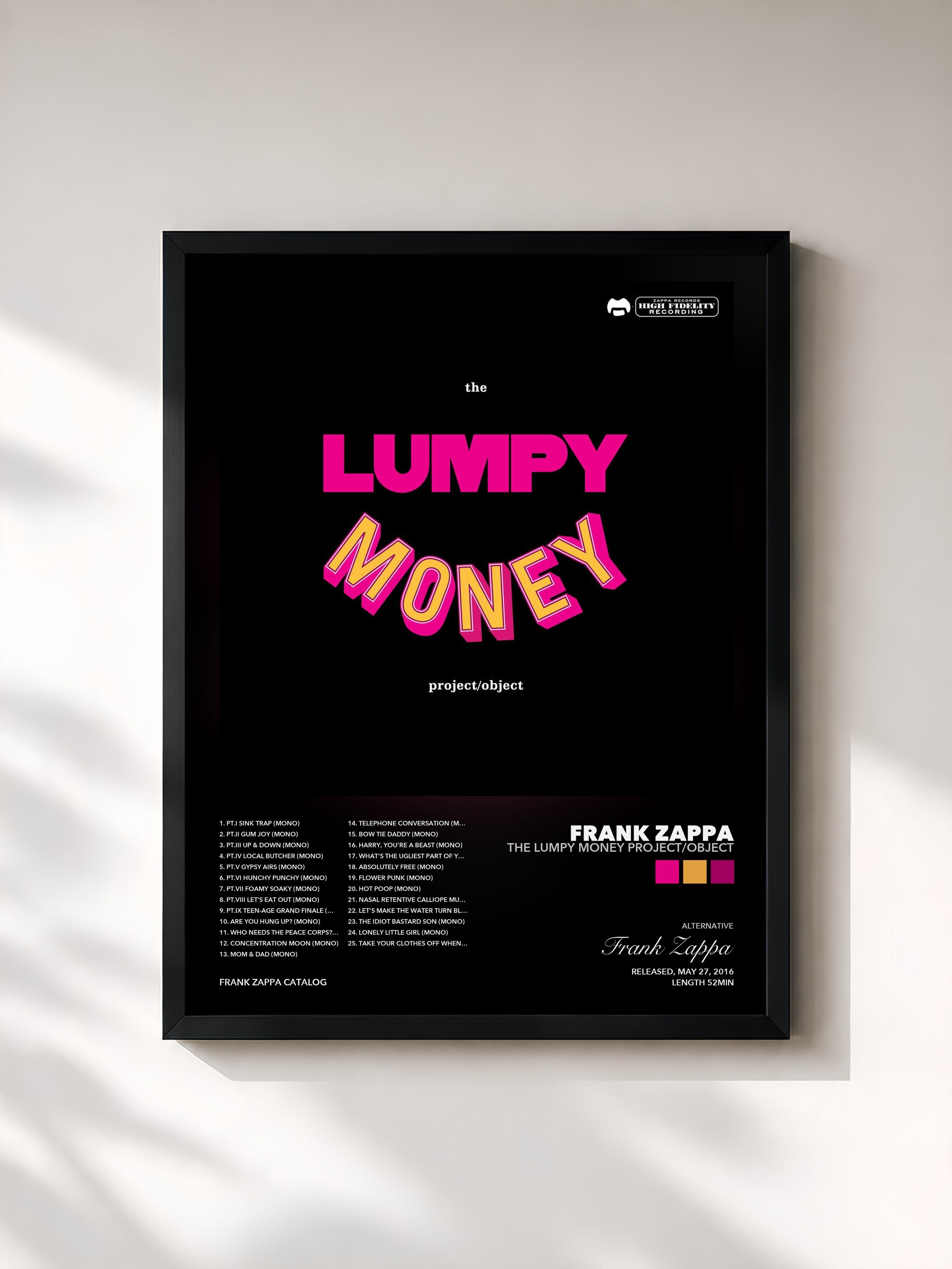 Frank Zappa – The Lumpy Money Project/Object