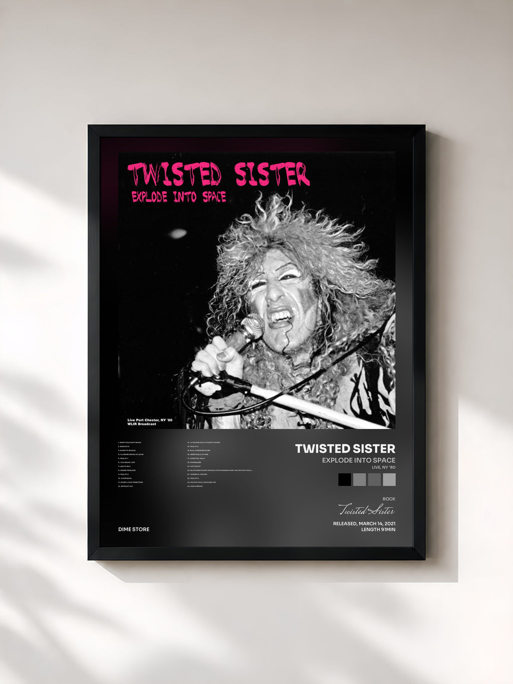 Twisted Sister · Explode Into Space (Live, NY '80)