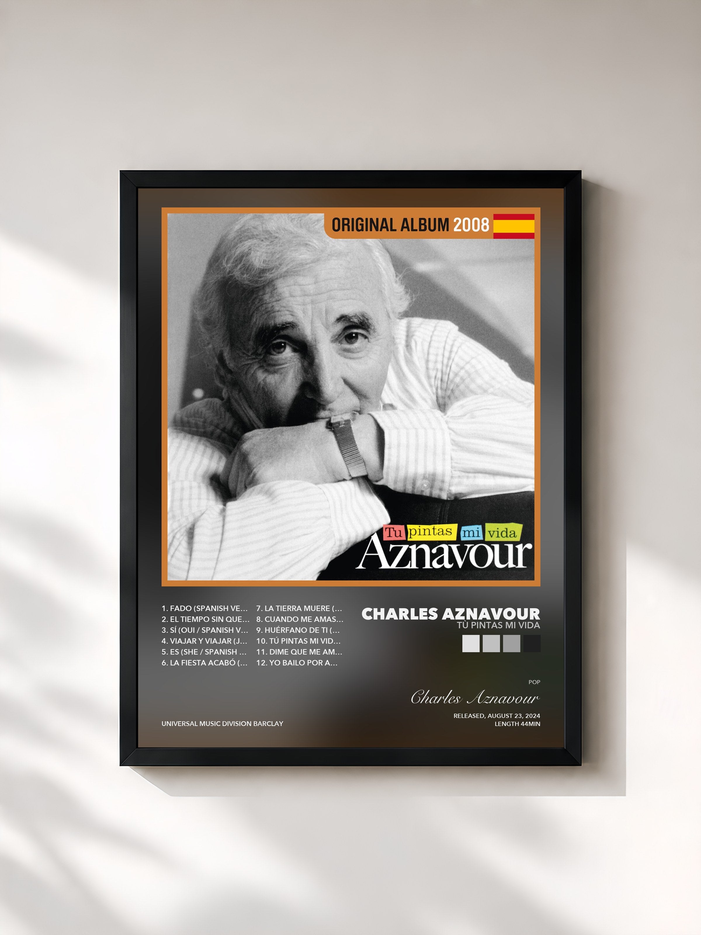 Charles Aznavour – Tù Pintas Mi Vida