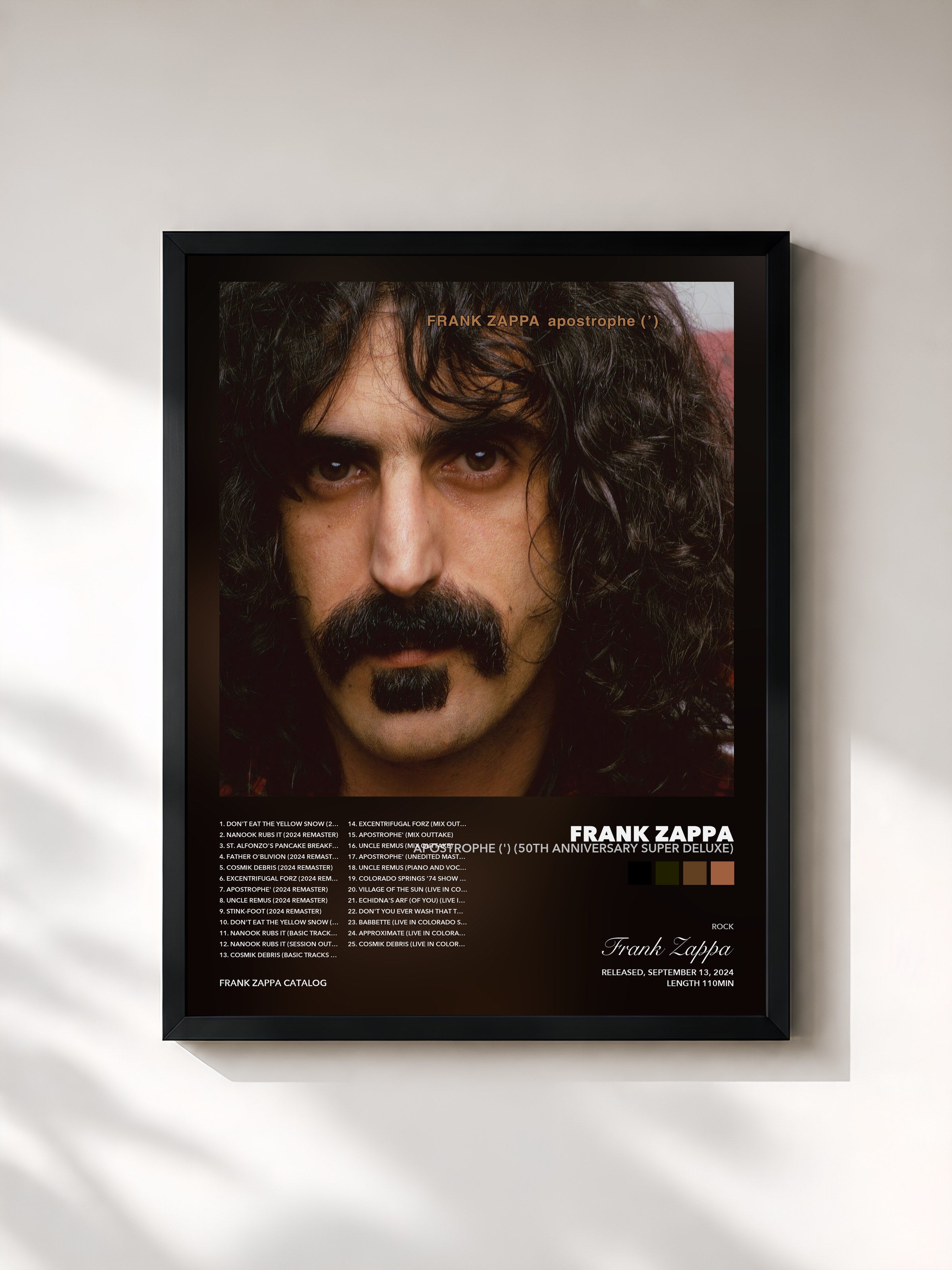 Frank Zappa – Apostrophe (') (50th Anniversary Super Deluxe)