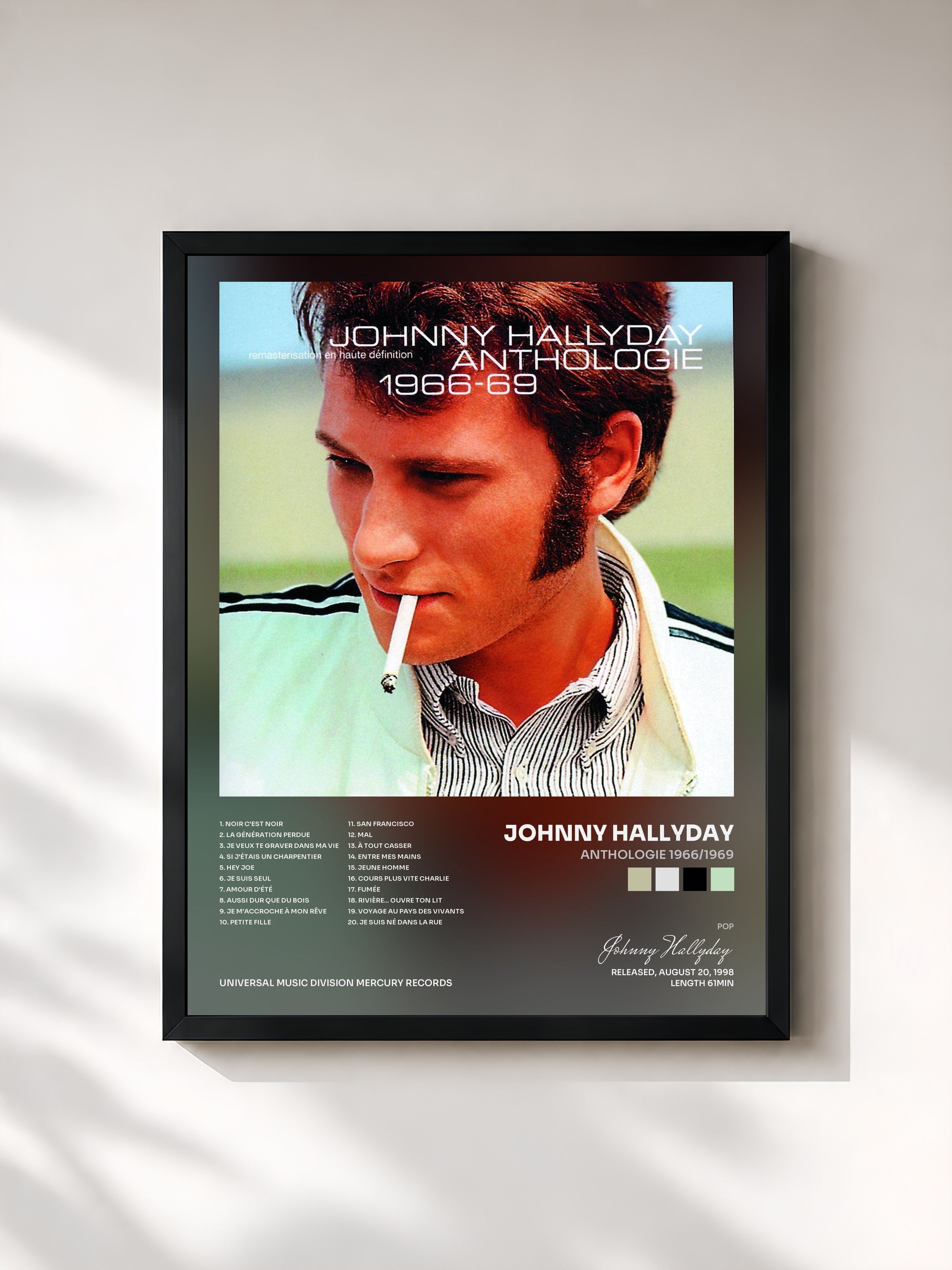 Johnny Hallyday · Anthologie 1966/1969