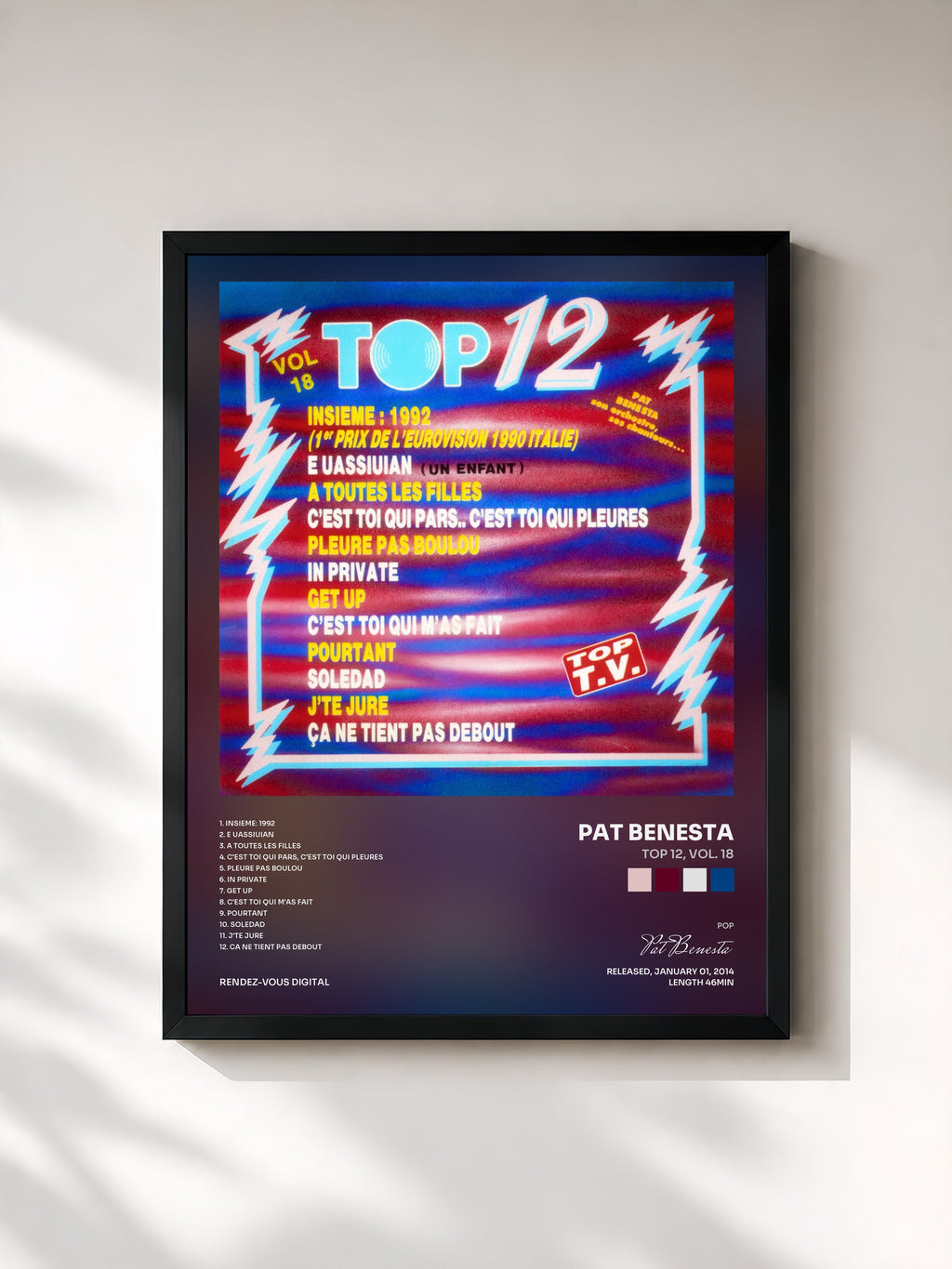 Pat Benesta · Top 12, Vol. 18