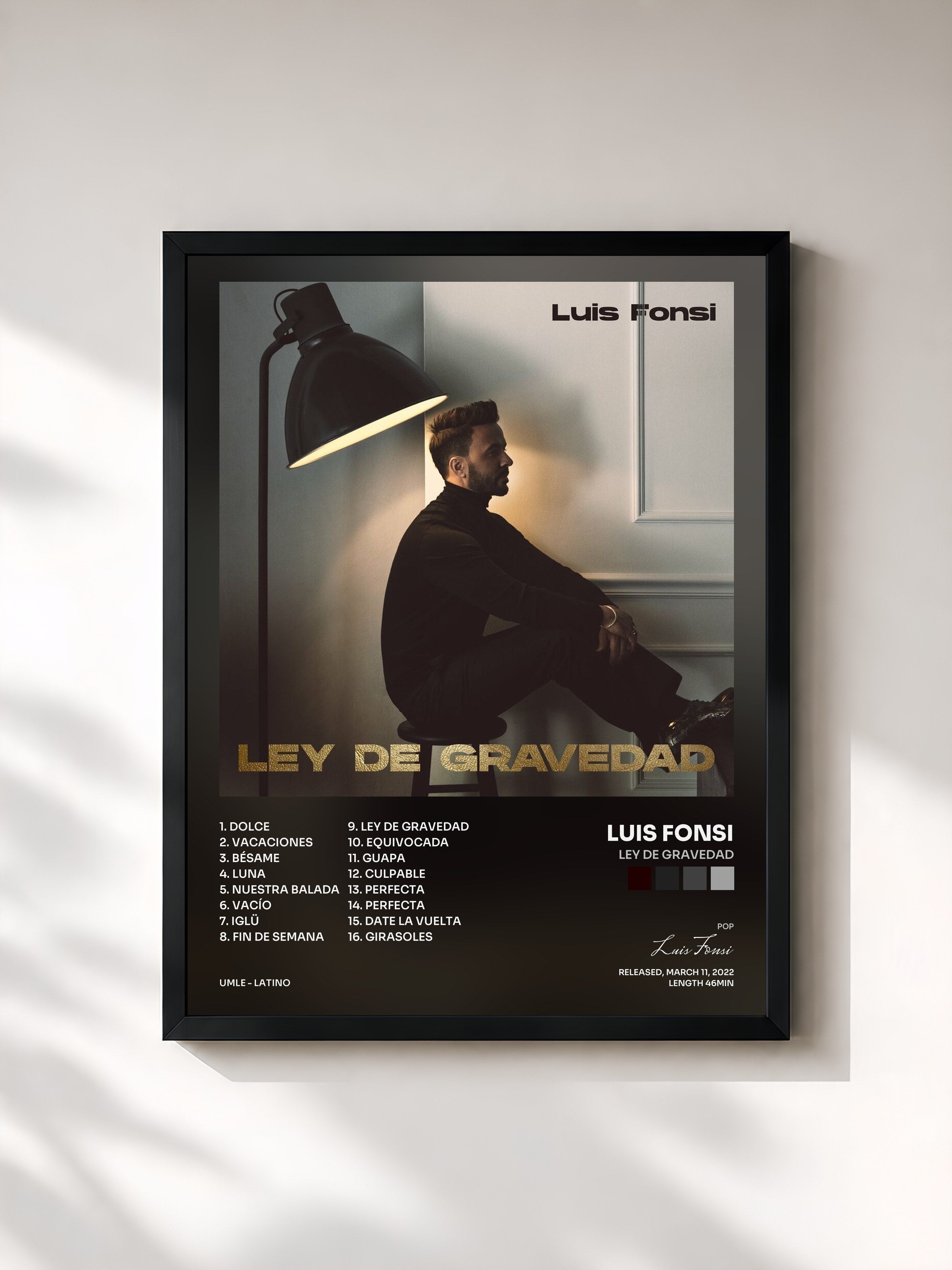 Luis Fonsi · Ley De Gravedad
