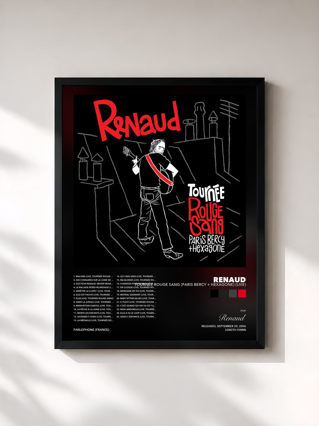 Renaud – Tournée Rouge Sang (Paris Bercy + Hexagone) (Live)