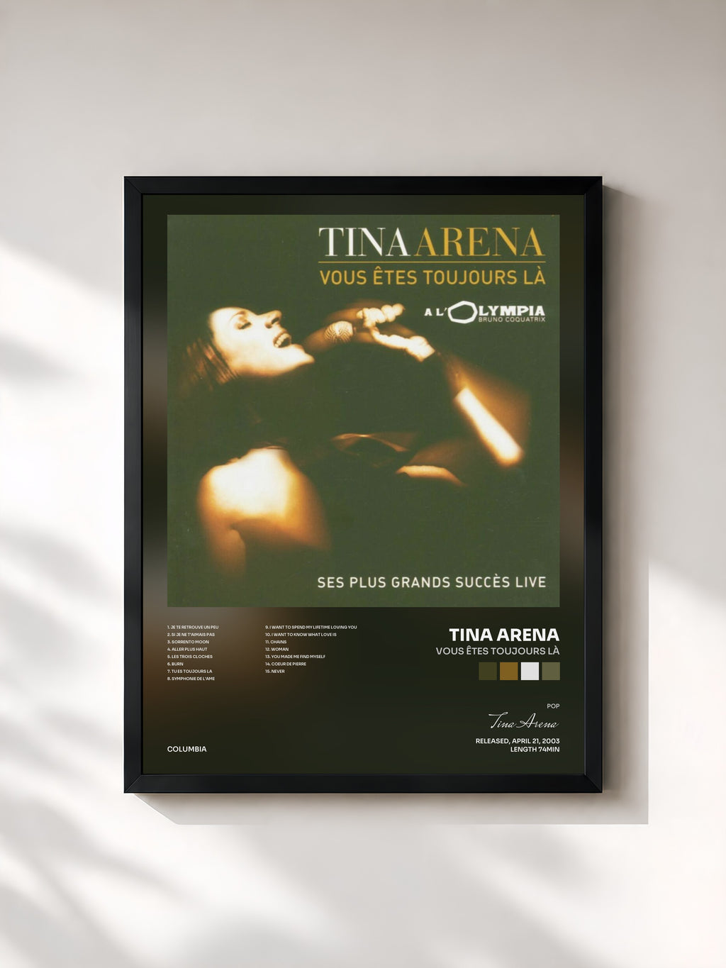 Tina Arena · Vous êtes toujours là