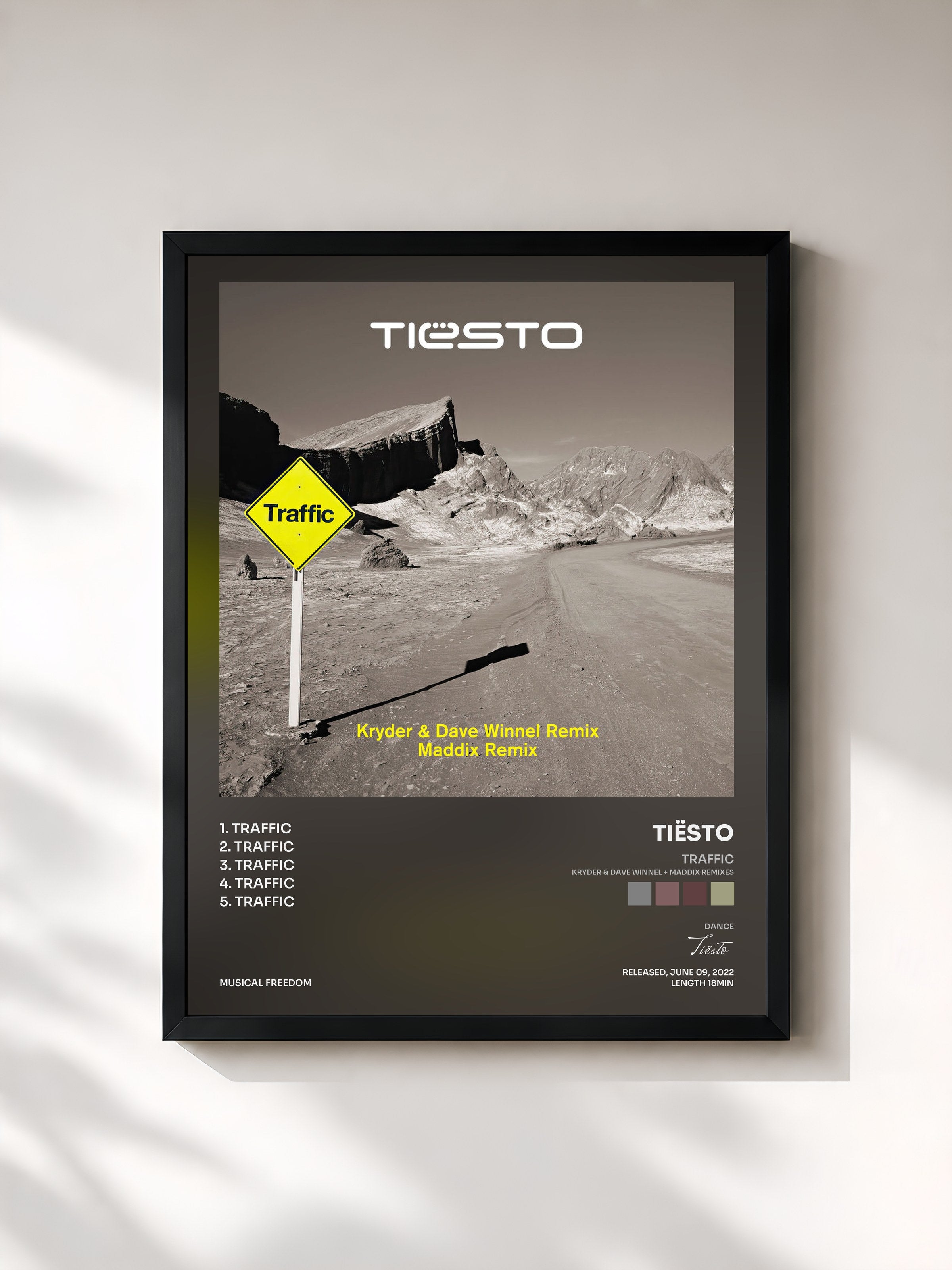 Tiësto · Traffic (Kryder & Dave Winnel + Maddix Remixes)