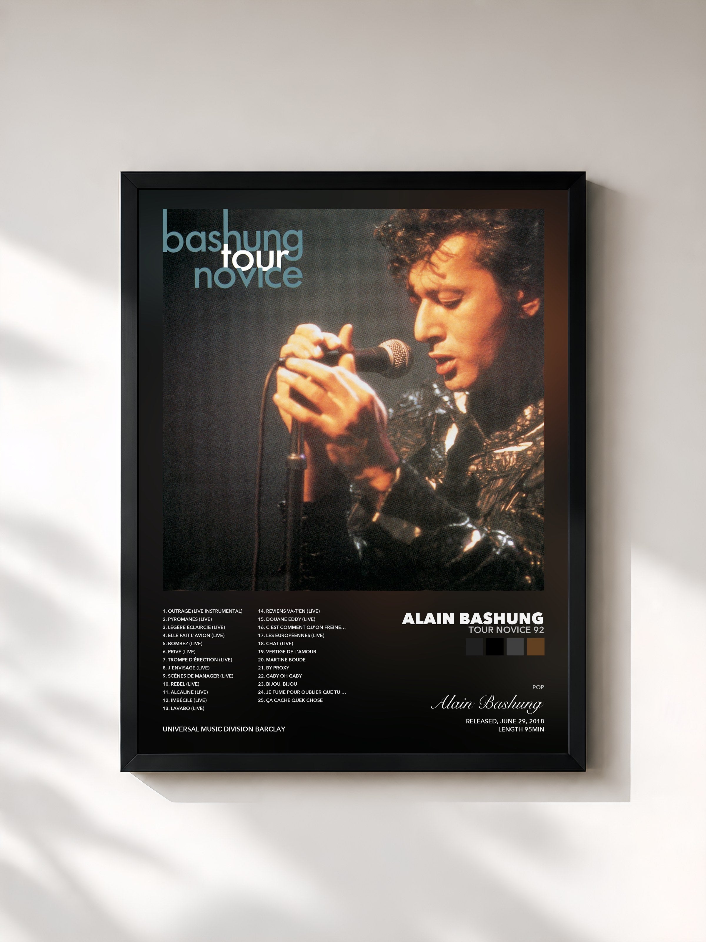 Alain Bashung – Tour Novice 92