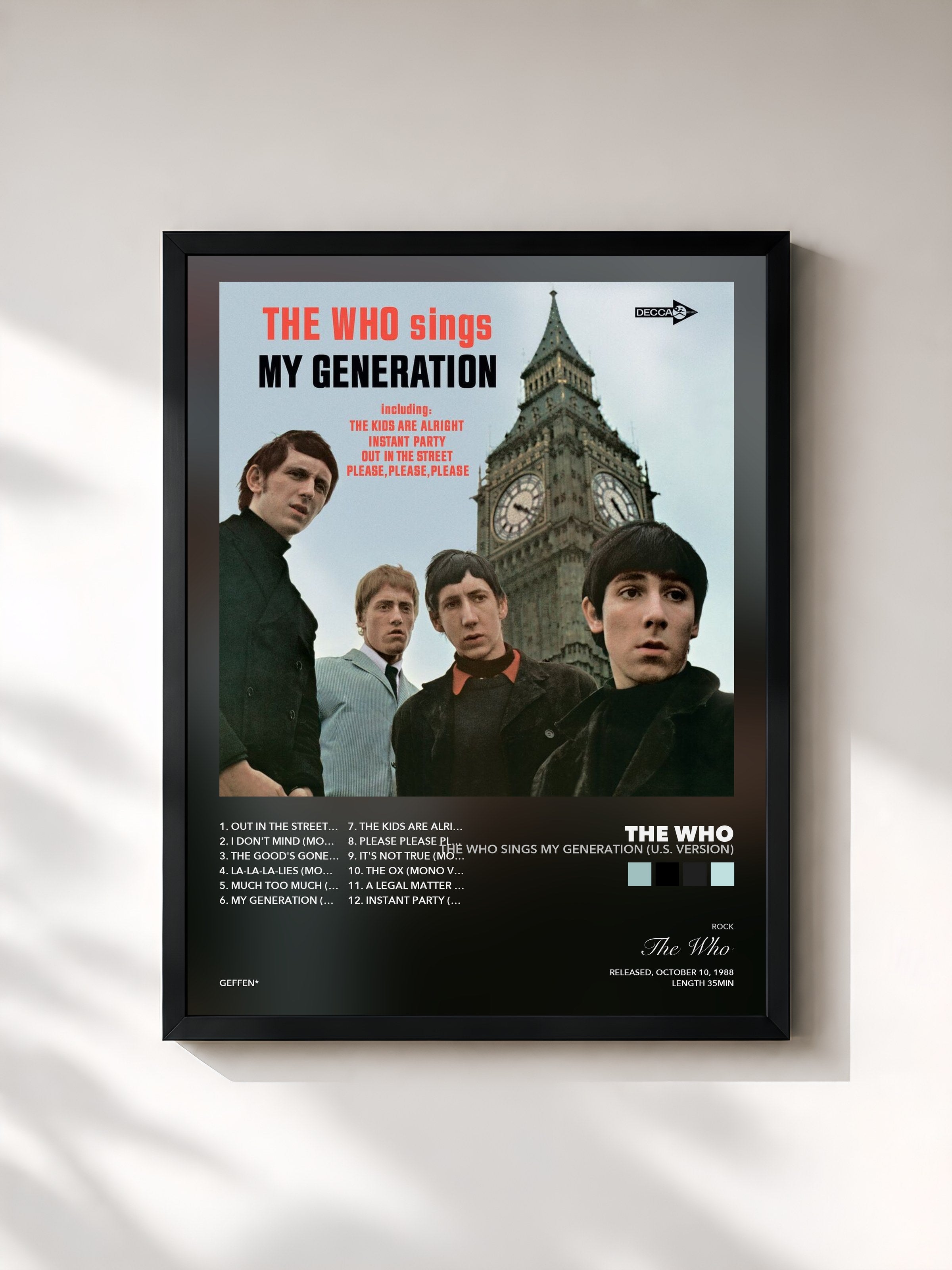 The Who · The Who Sings My Generation (U.S. Version)