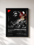 Tableau de l'album Bob Marley Legacy: Freedom Fighter de Bob Marley & The Wailers, imprimé et encadré en France