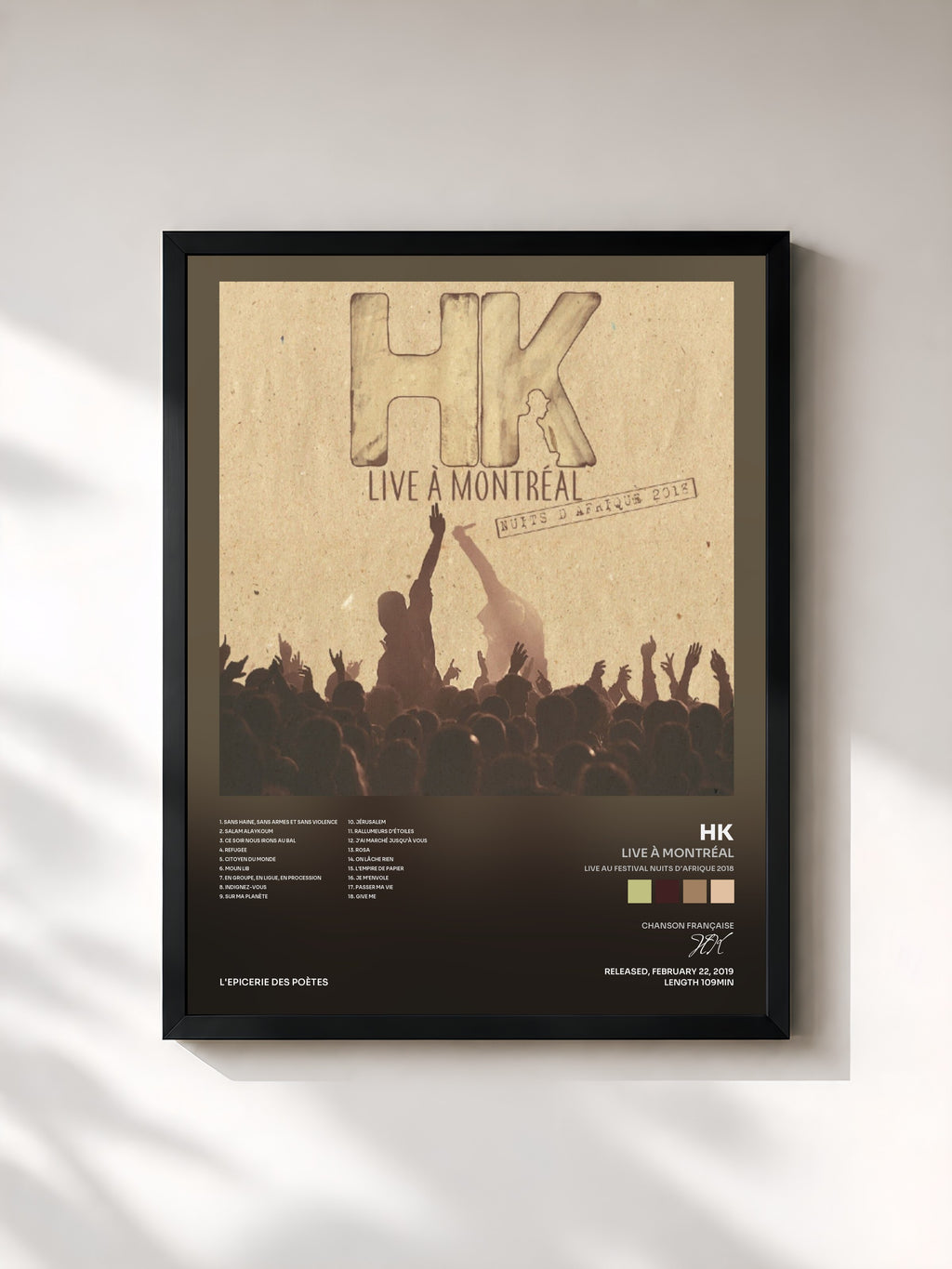 HK · Live à Montréal (Live au Festival Nuits d'Afrique 2018)