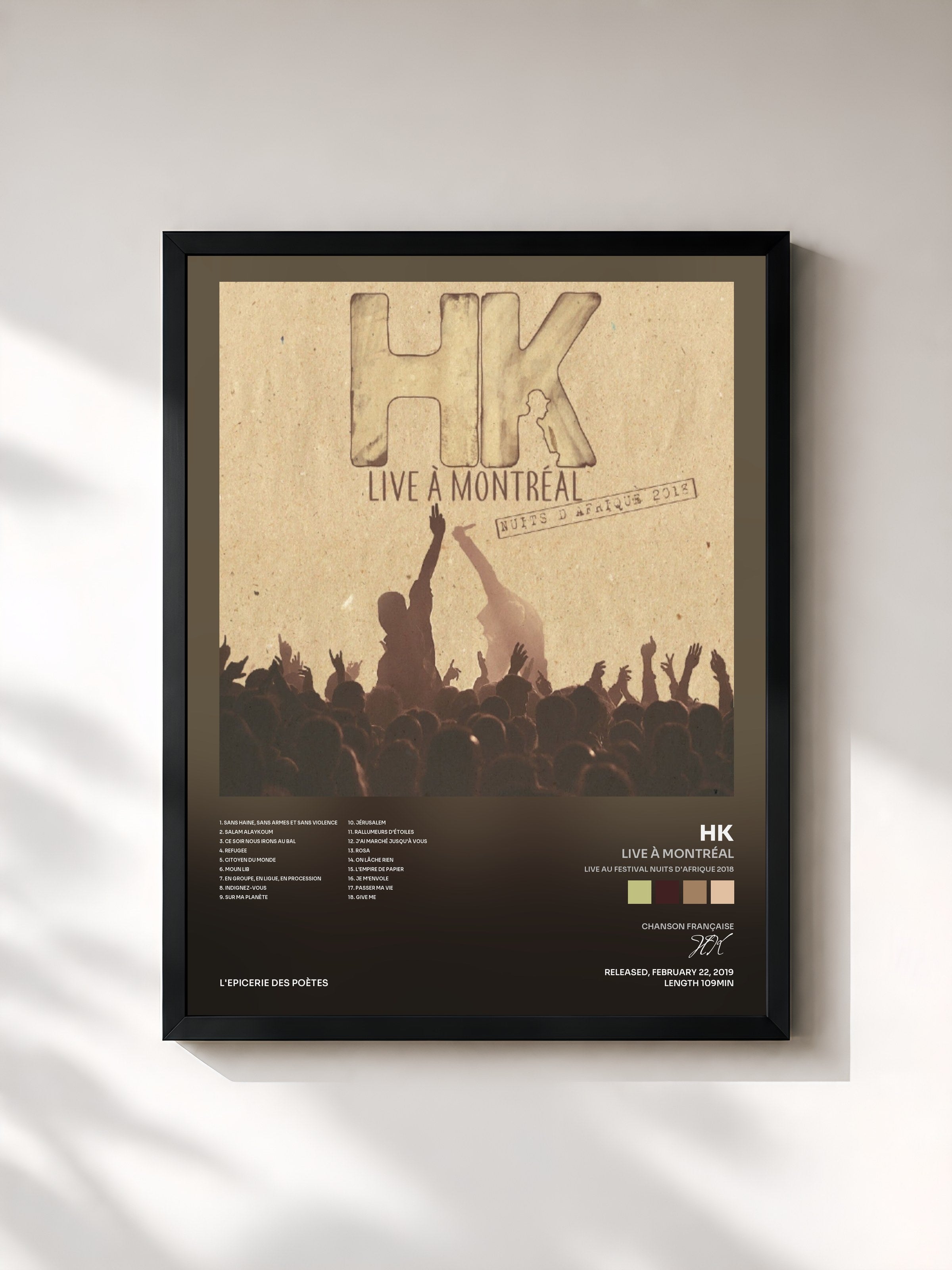 HK · Live à Montréal (Live au Festival Nuits d'Afrique 2018)