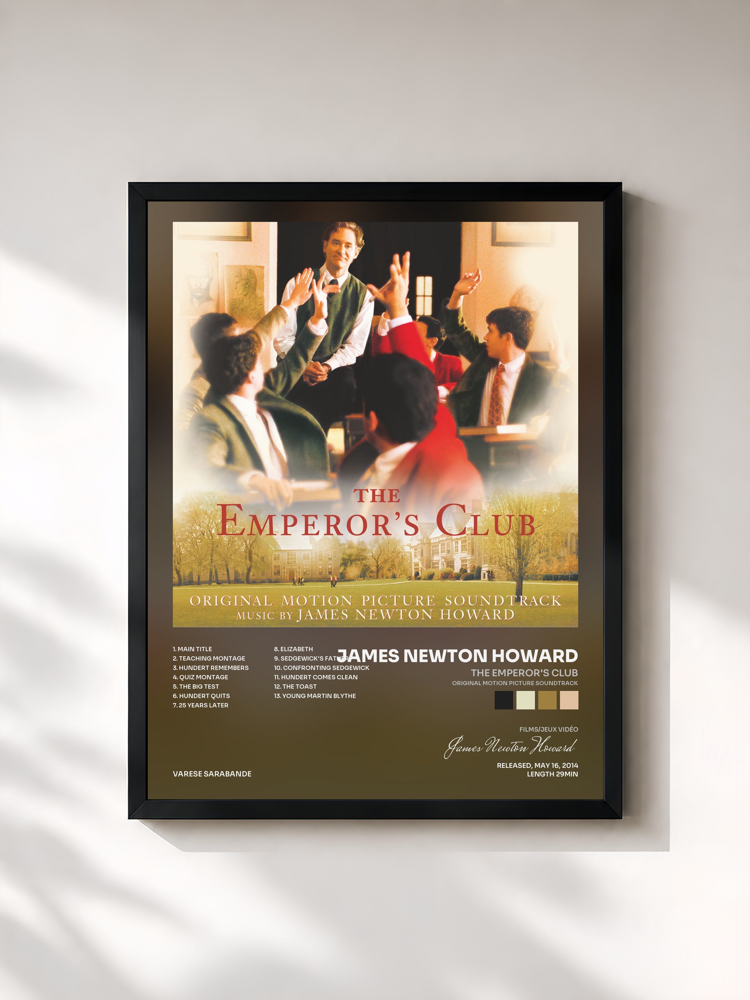 James Newton Howard · The Emperor's Club (Original Motion Picture Soundtrack)