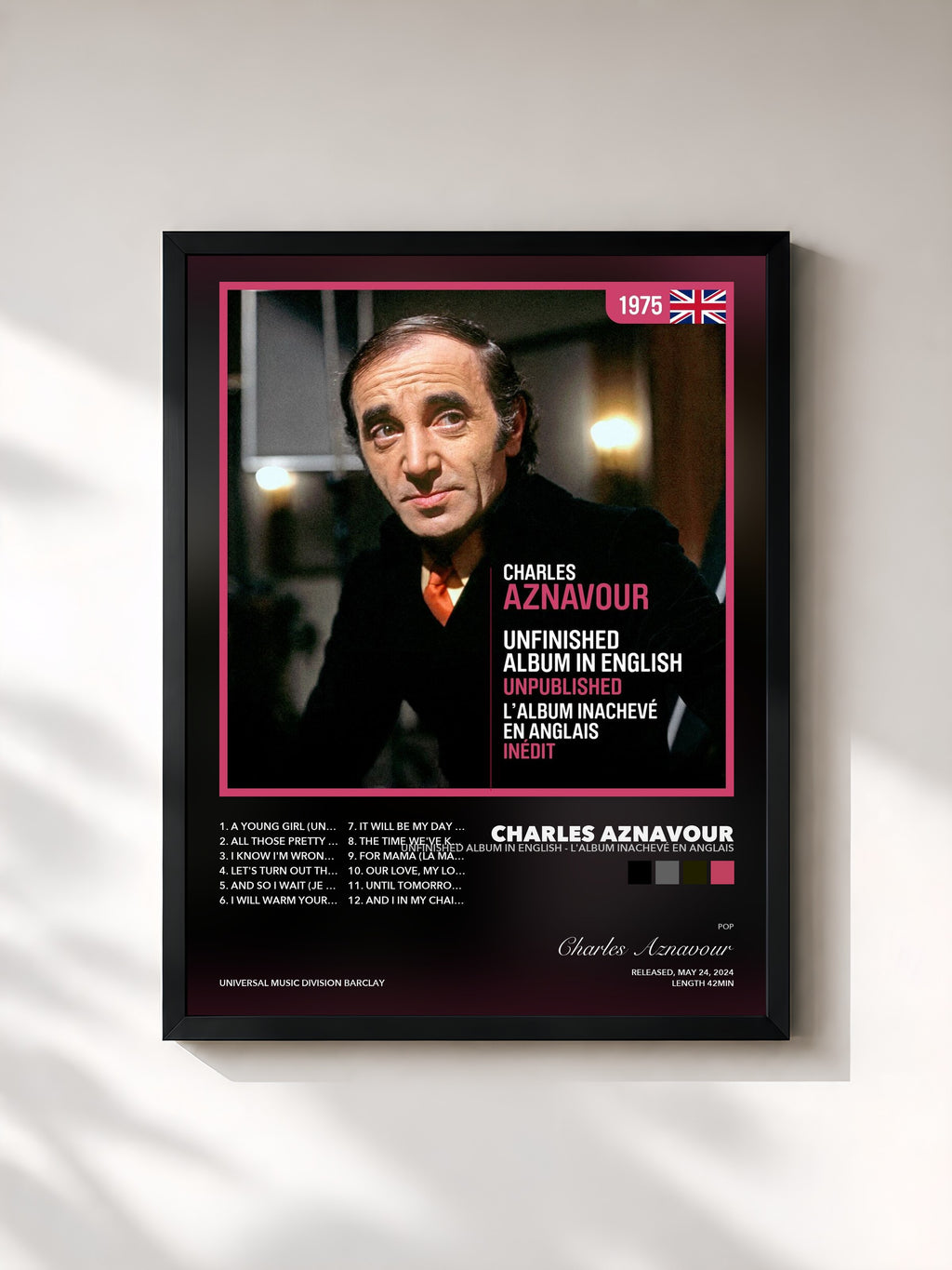 Charles Aznavour – Unfinished Album In English - L'album inachevé en anglais