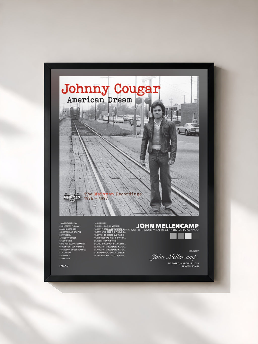 John Mellencamp · American Dream: The Mainman Recordings 1976-1977