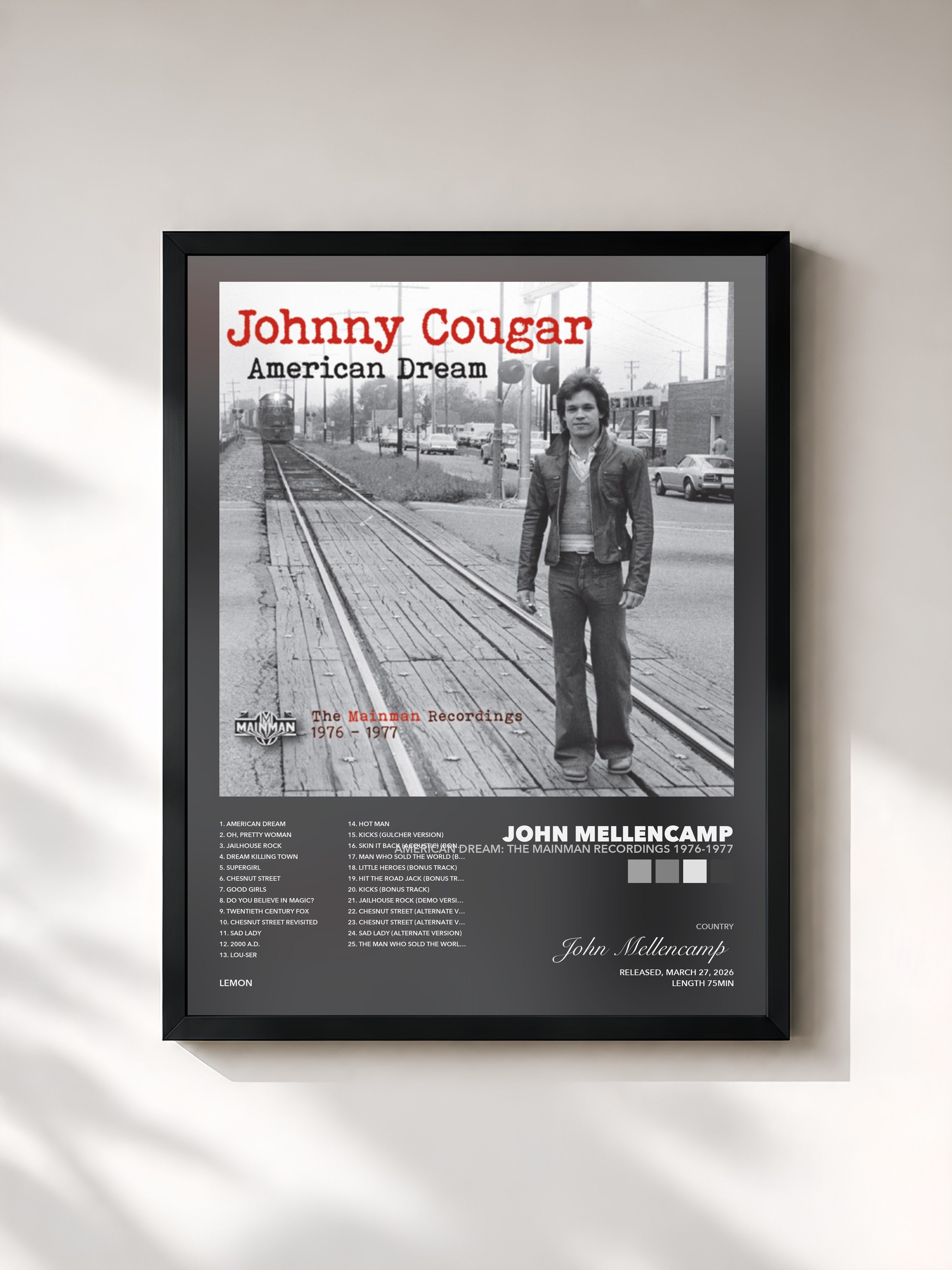 John Mellencamp · American Dream: The Mainman Recordings 1976-1977