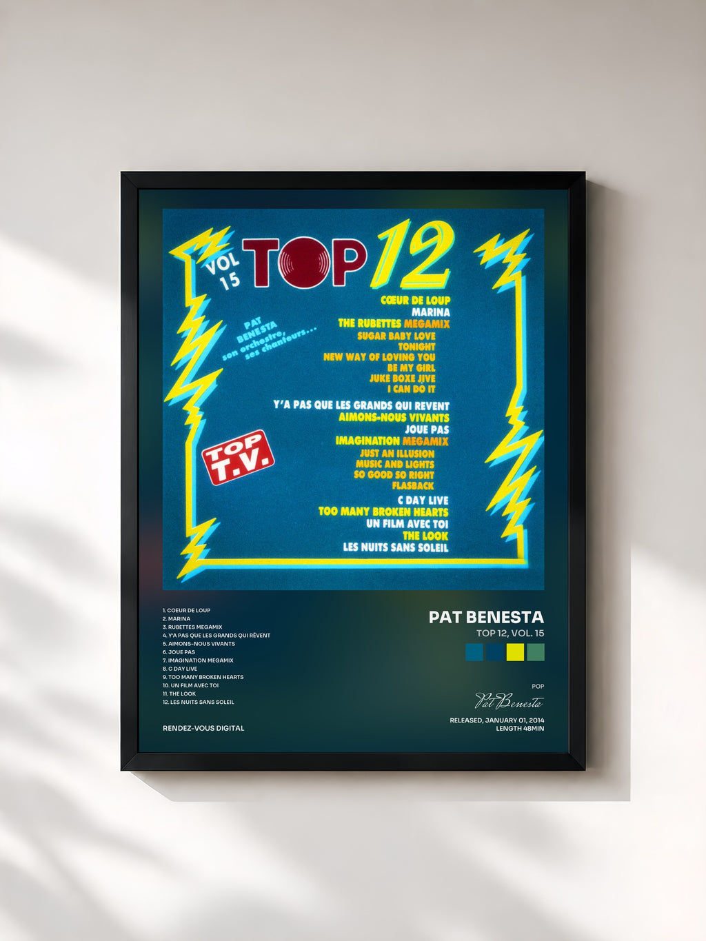 Pat Benesta · Top 12, Vol. 15