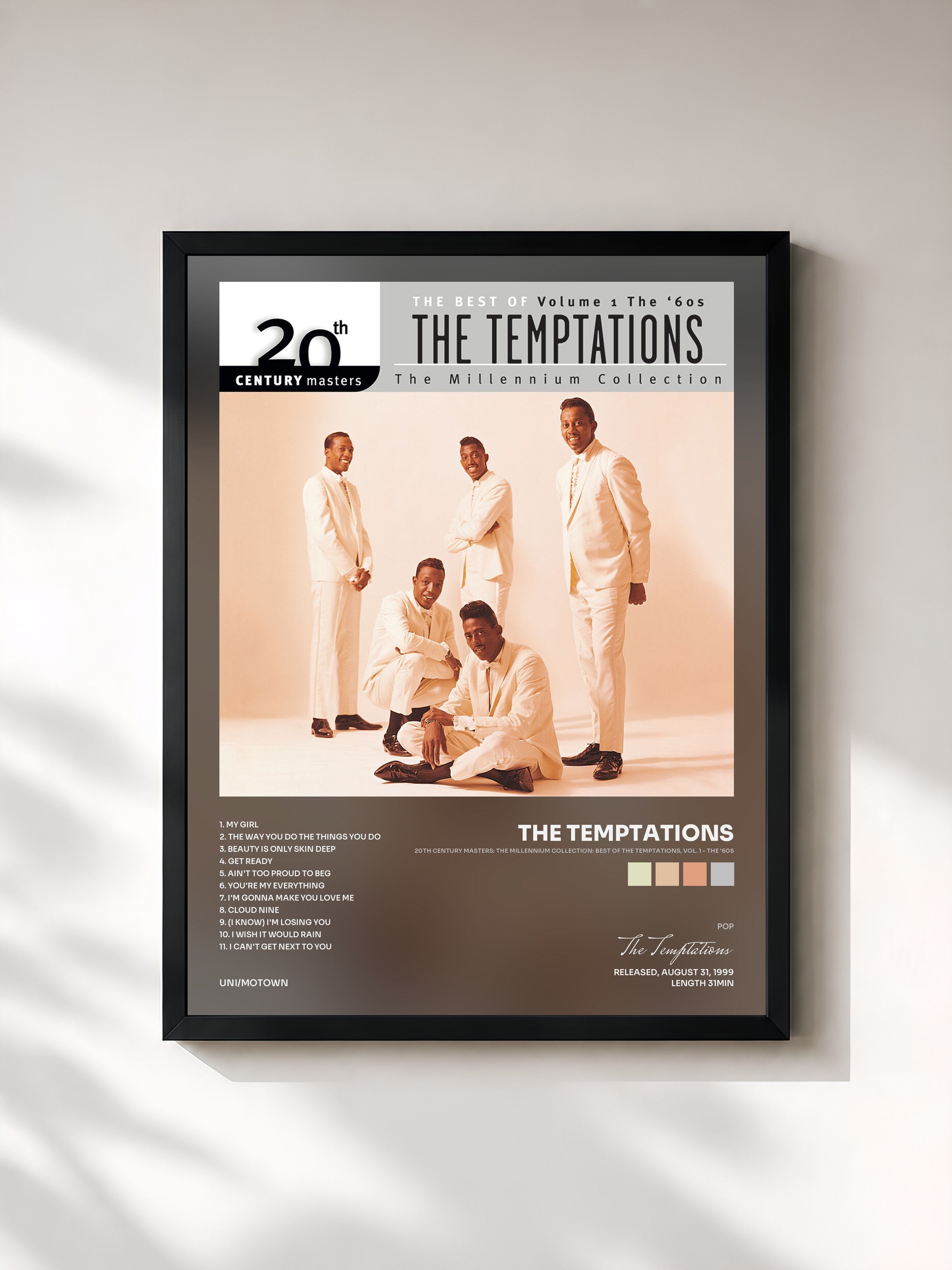 The Temptations · 20th Century Masters: The Millennium Collection: Best Of The Temptations, Vol. 1 - The '60s
