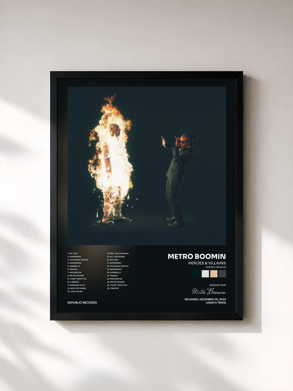 Metro Boomin · HEROES & VILLAINS (Heroes Version)