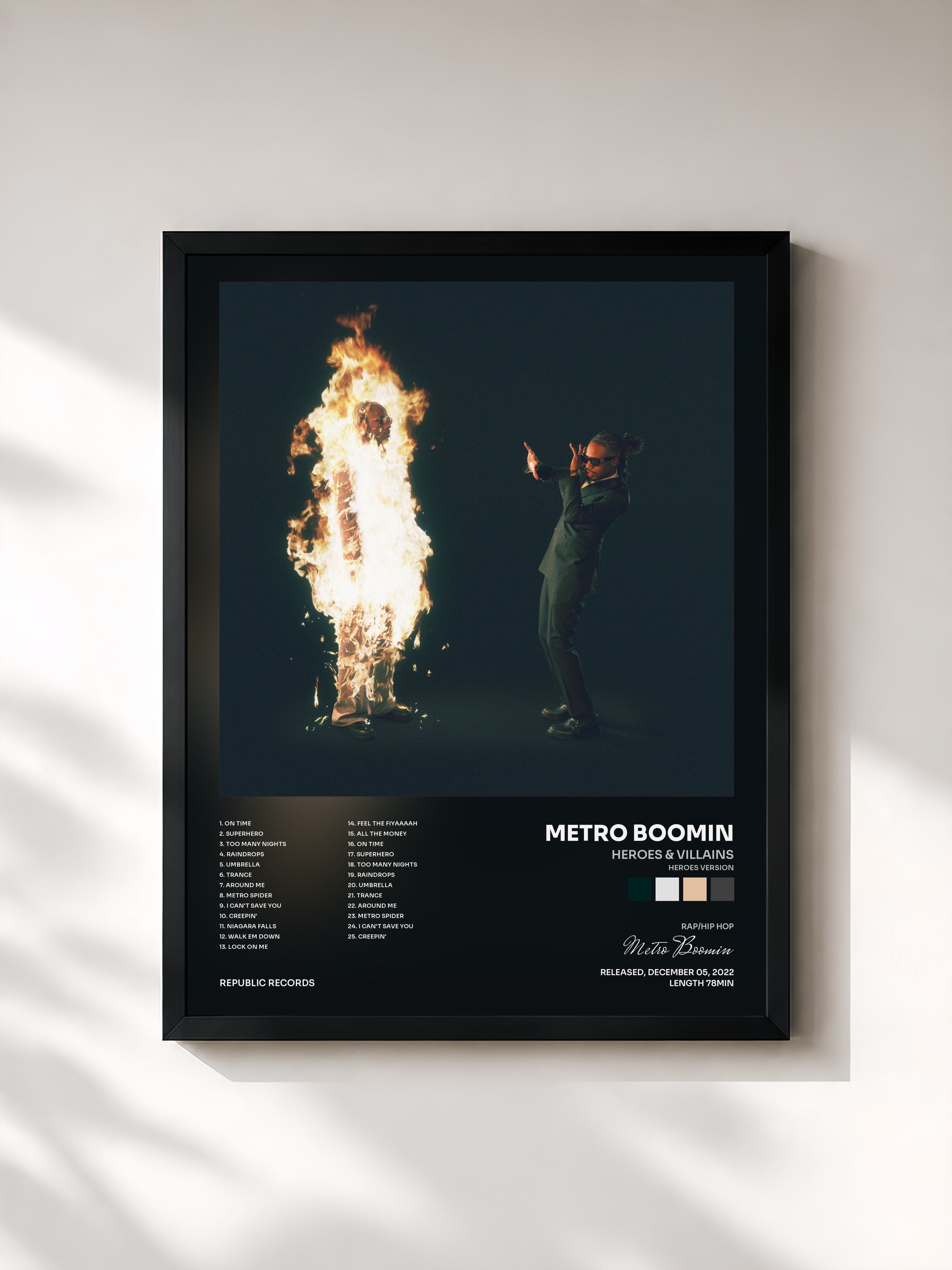 Metro Boomin · HEROES & VILLAINS (Heroes Version)