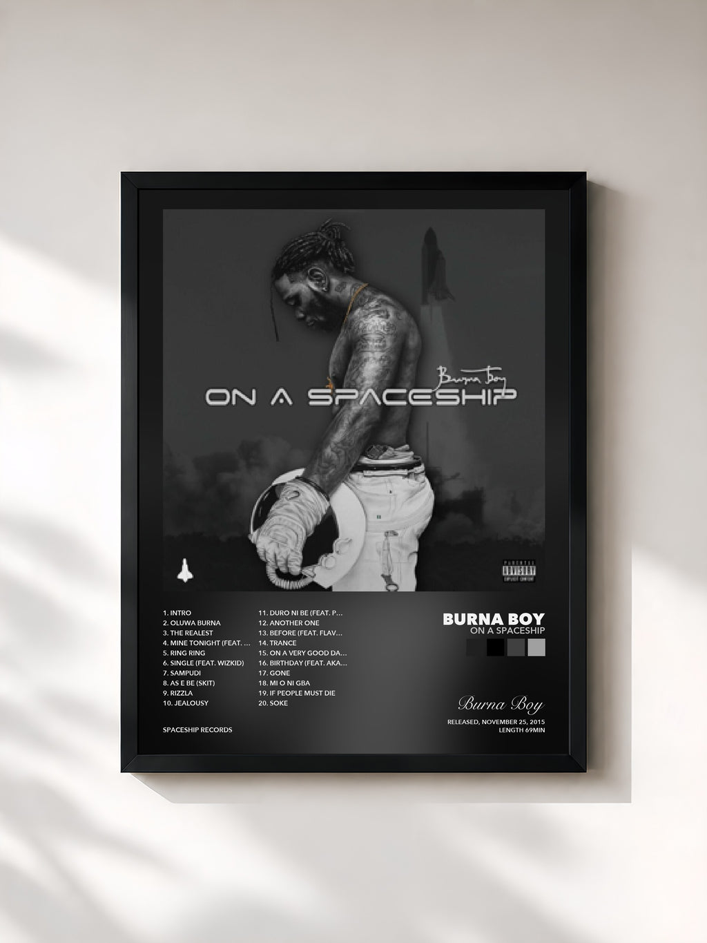 Burna Boy – On A Spaceship