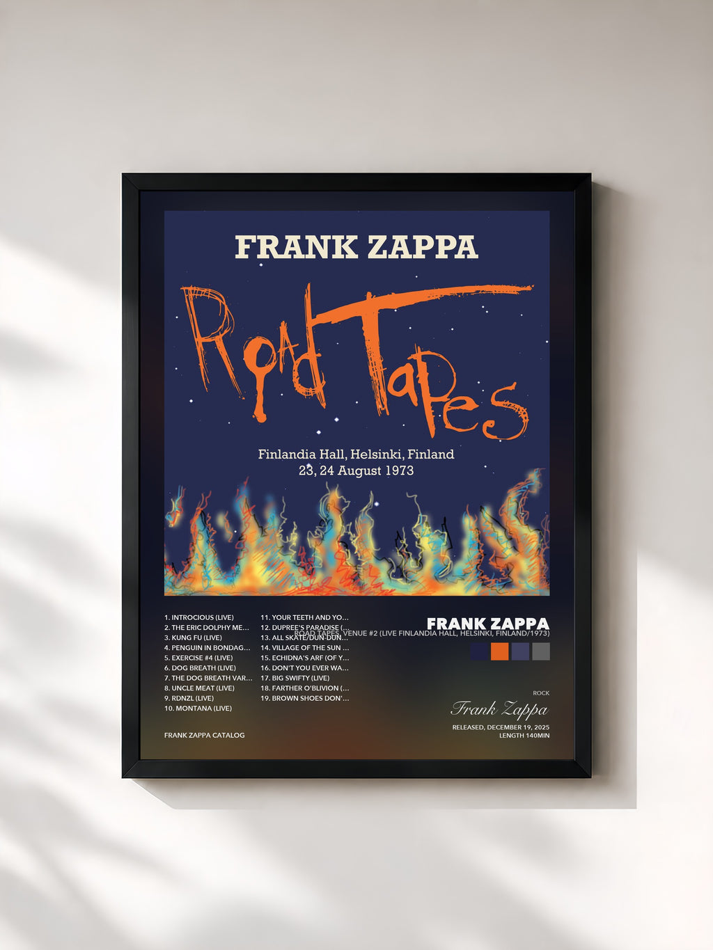 Frank Zappa – Road Tapes, Venue #2 (Live Finlandia Hall, Helsinki, Finland/1973)