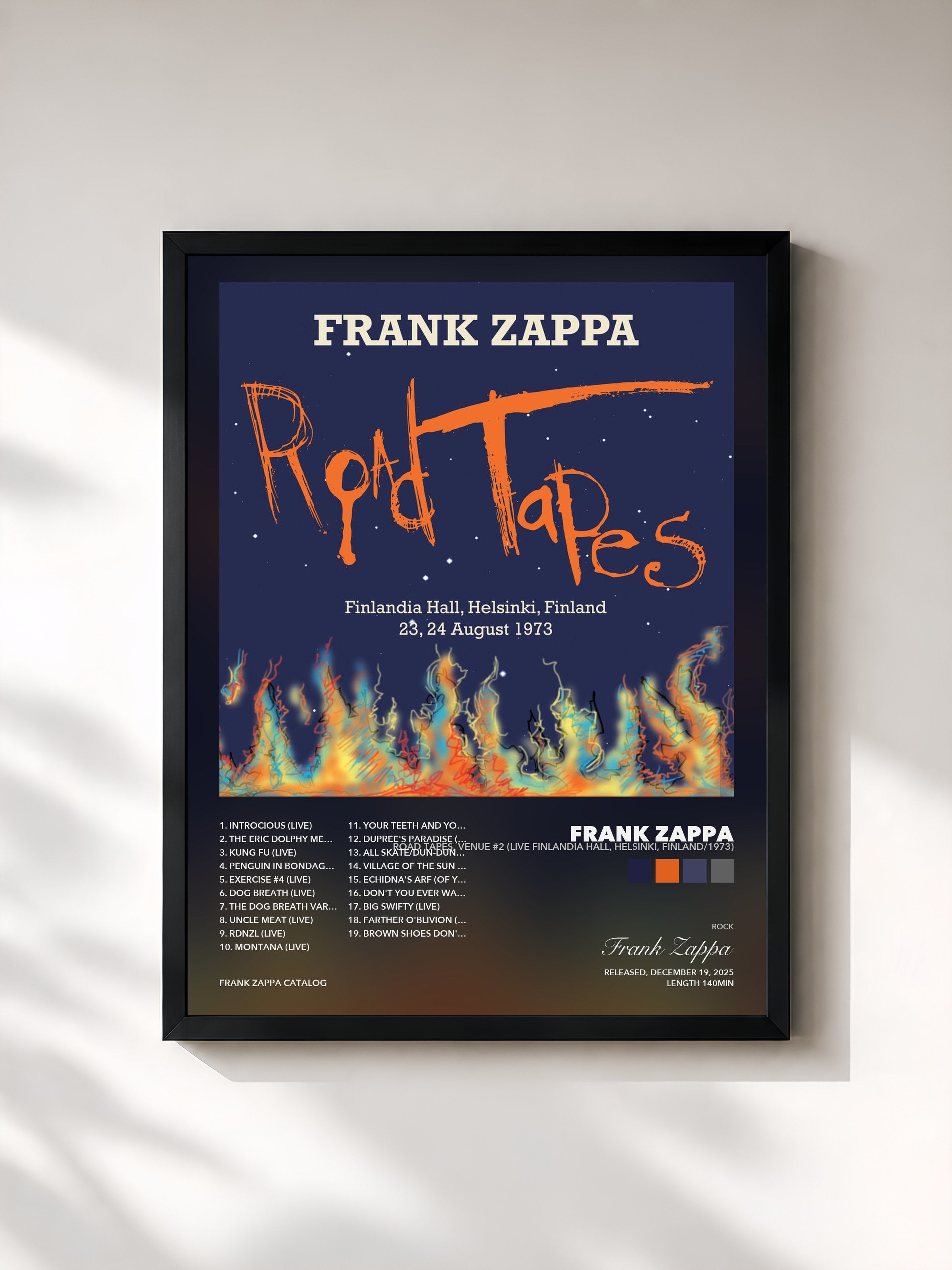 Frank Zappa – Road Tapes, Venue #2 (Live Finlandia Hall, Helsinki, Finland/1973)
