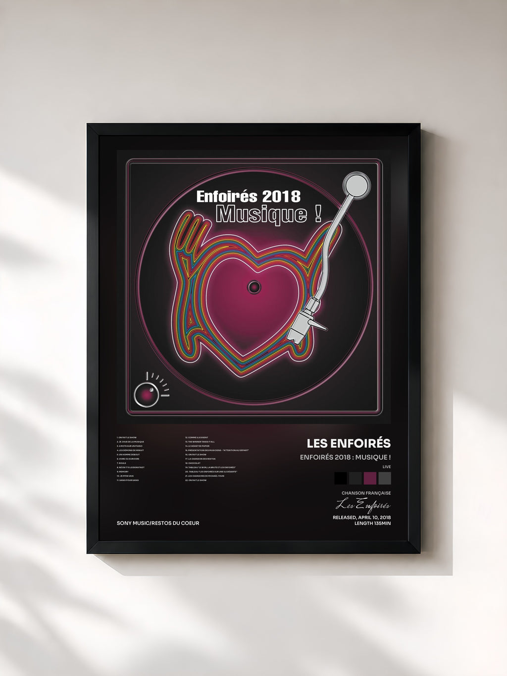 Les Enfoirés · Enfoirés 2018 : musique ! (Live)