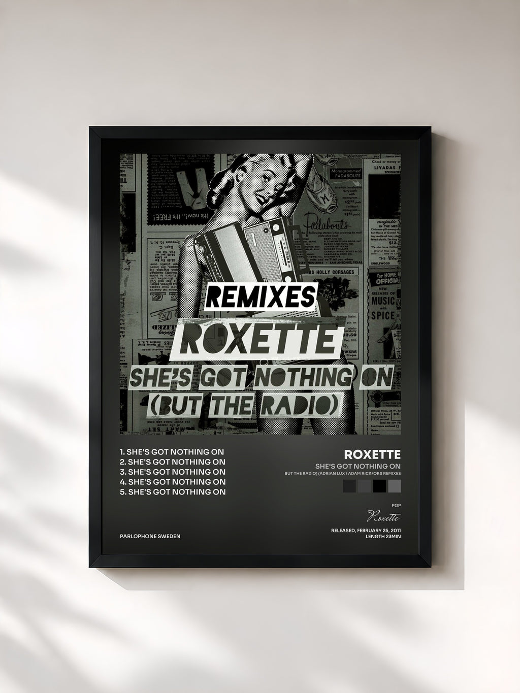 Roxette · She's Got Nothing On (But The Radio) (Adrian Lux / Adam Rickfors Remixes)