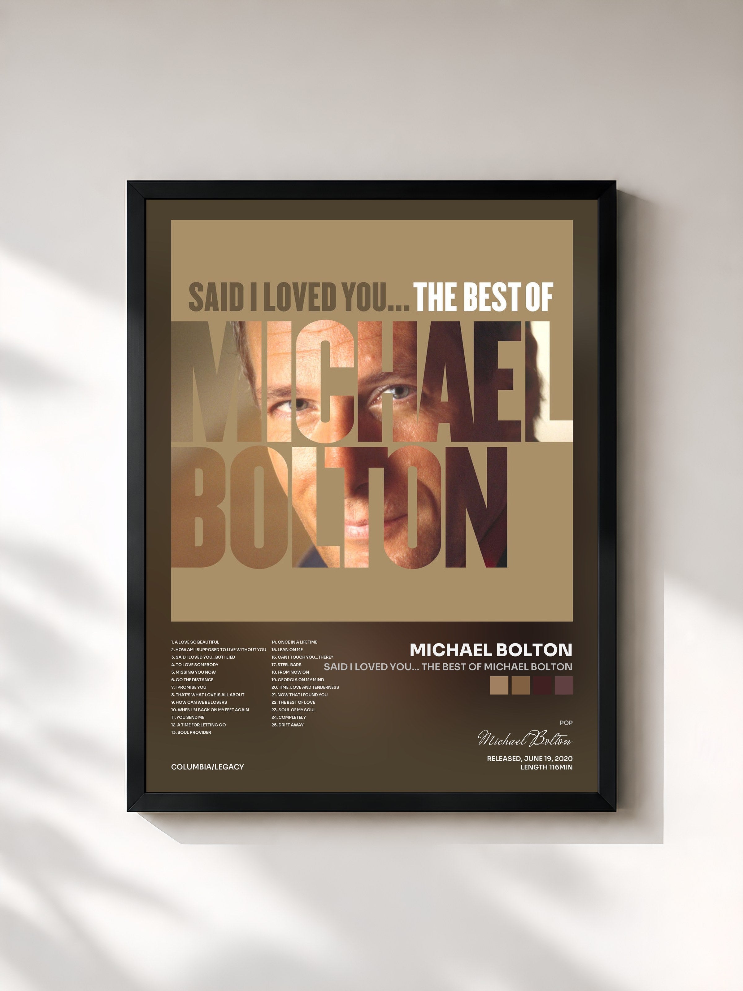 Michael Bolton · Said I Loved You... The Best of Michael Bolton
