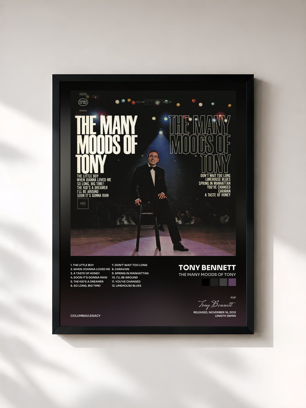 Tony Bennett · The Many Moods Of Tony