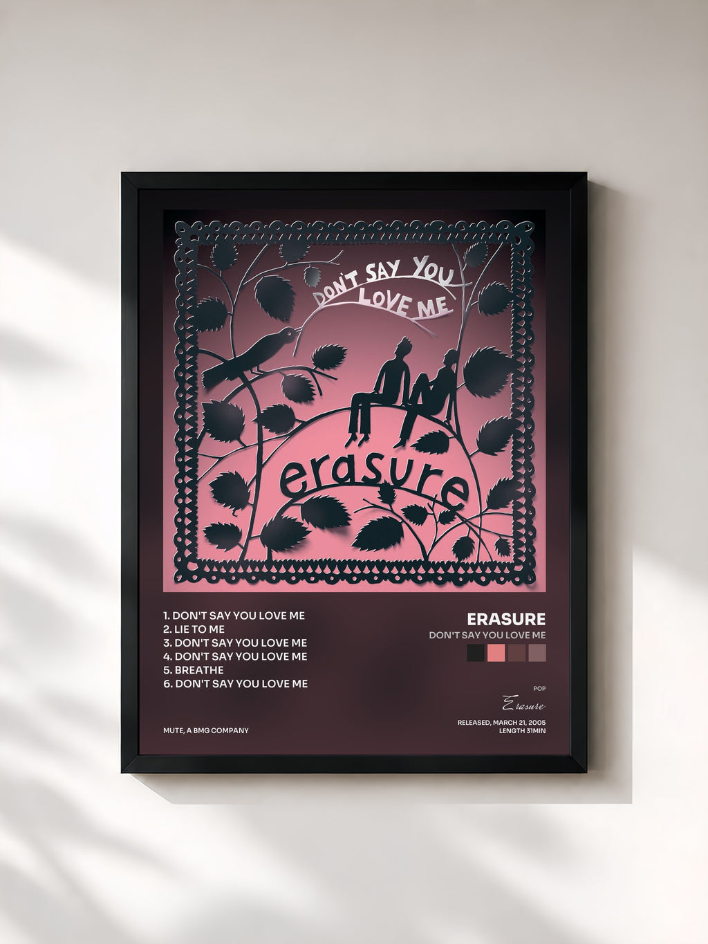 Erasure · Don't Say You Love Me
