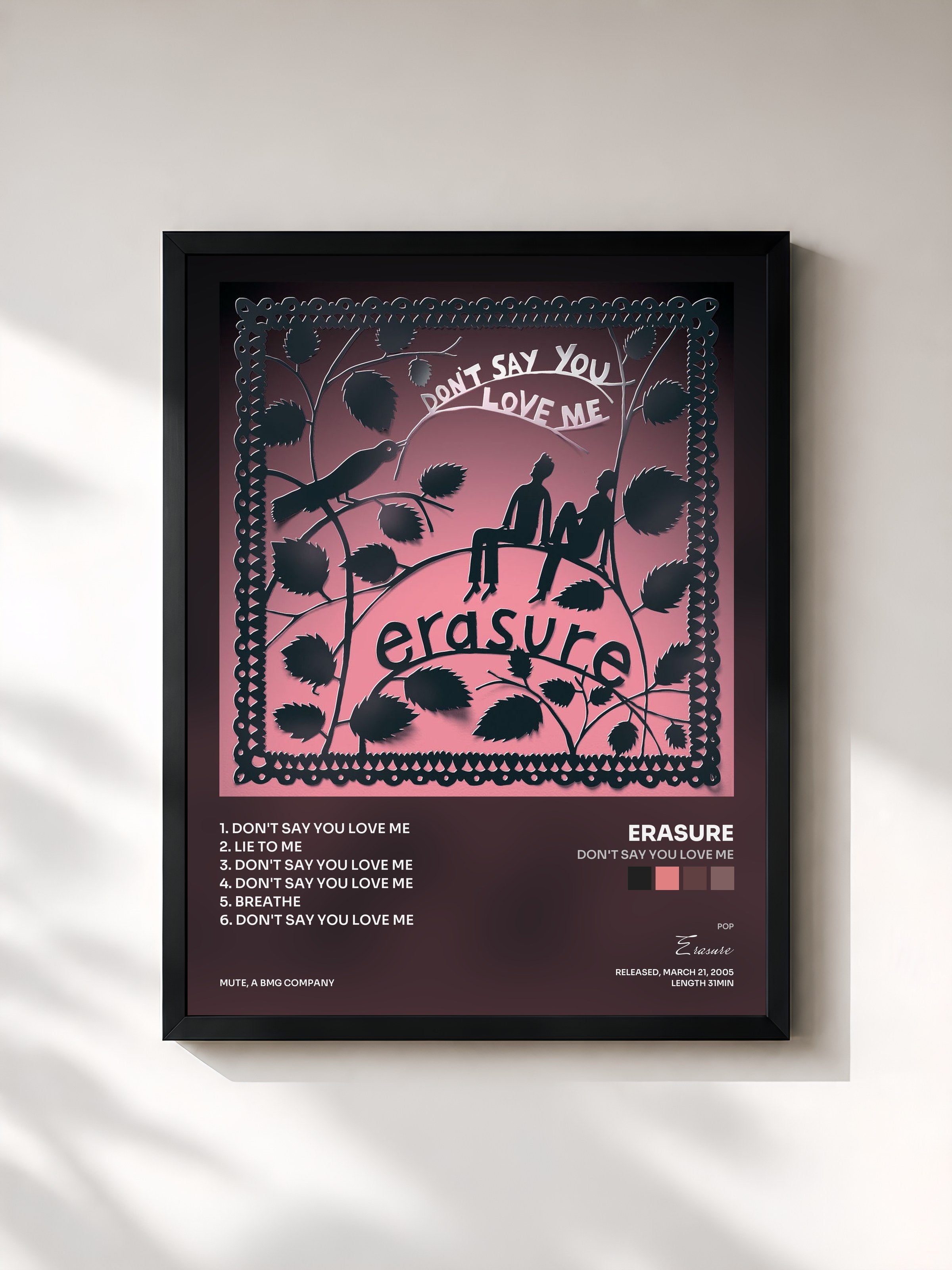 Erasure · Don't Say You Love Me