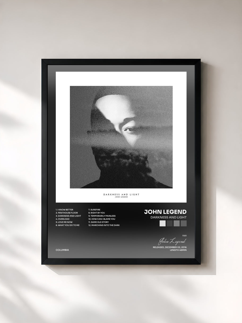 John Legend · DARKNESS AND LIGHT