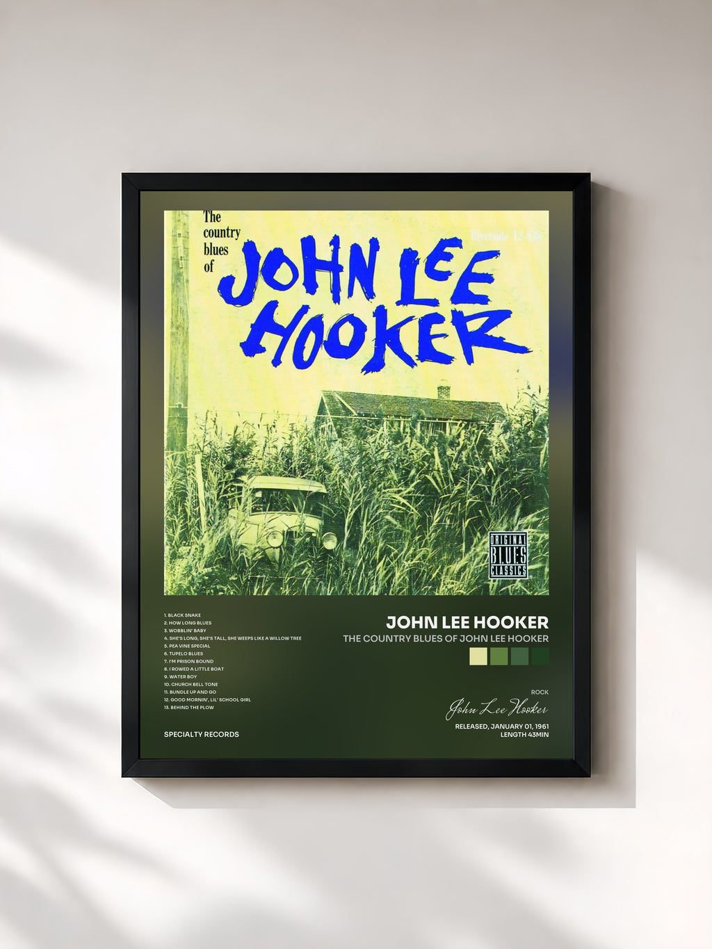 John Lee Hooker · The Country Blues Of John Lee Hooker