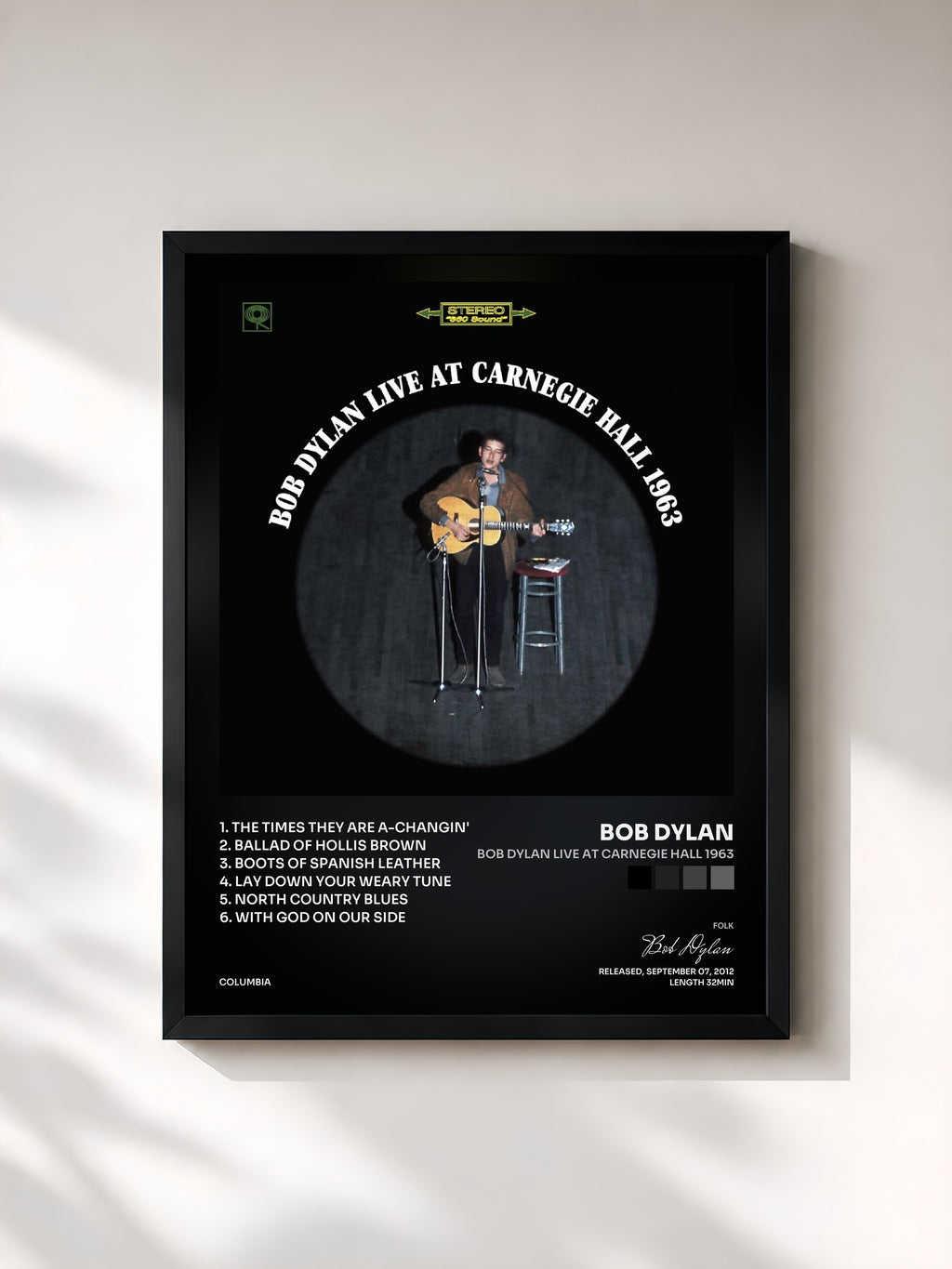 Bob Dylan · Bob Dylan Live At Carnegie Hall 1963